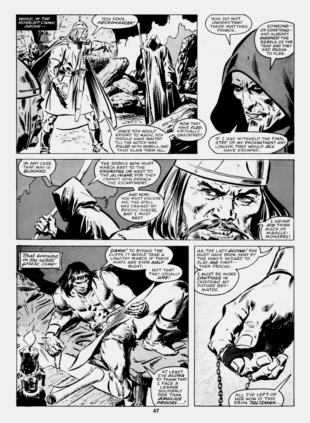 Read online Conan Saga comic -  Issue #55 - 49