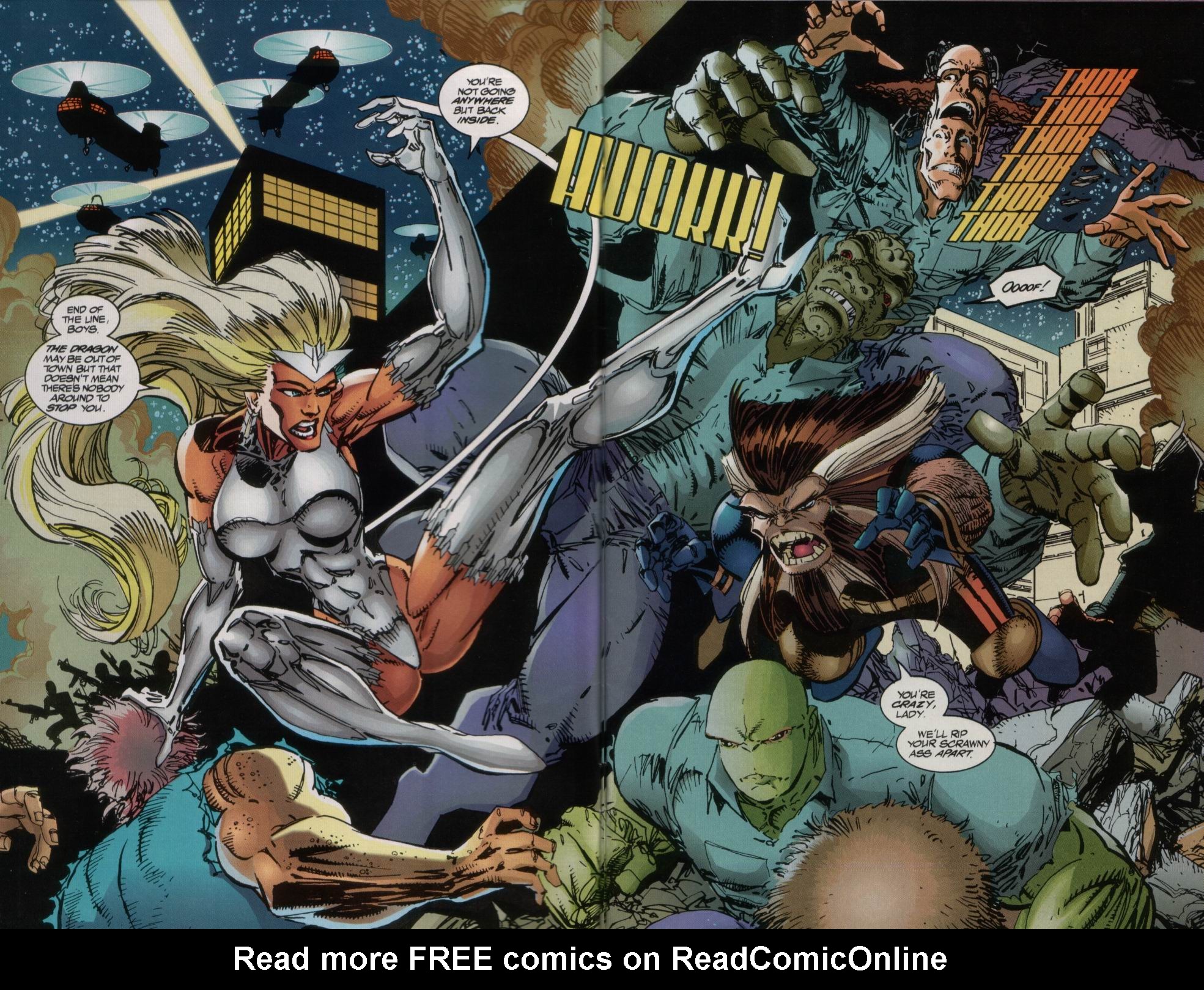 Read online The Savage Dragon (1993) comic -  Issue #3 - 4