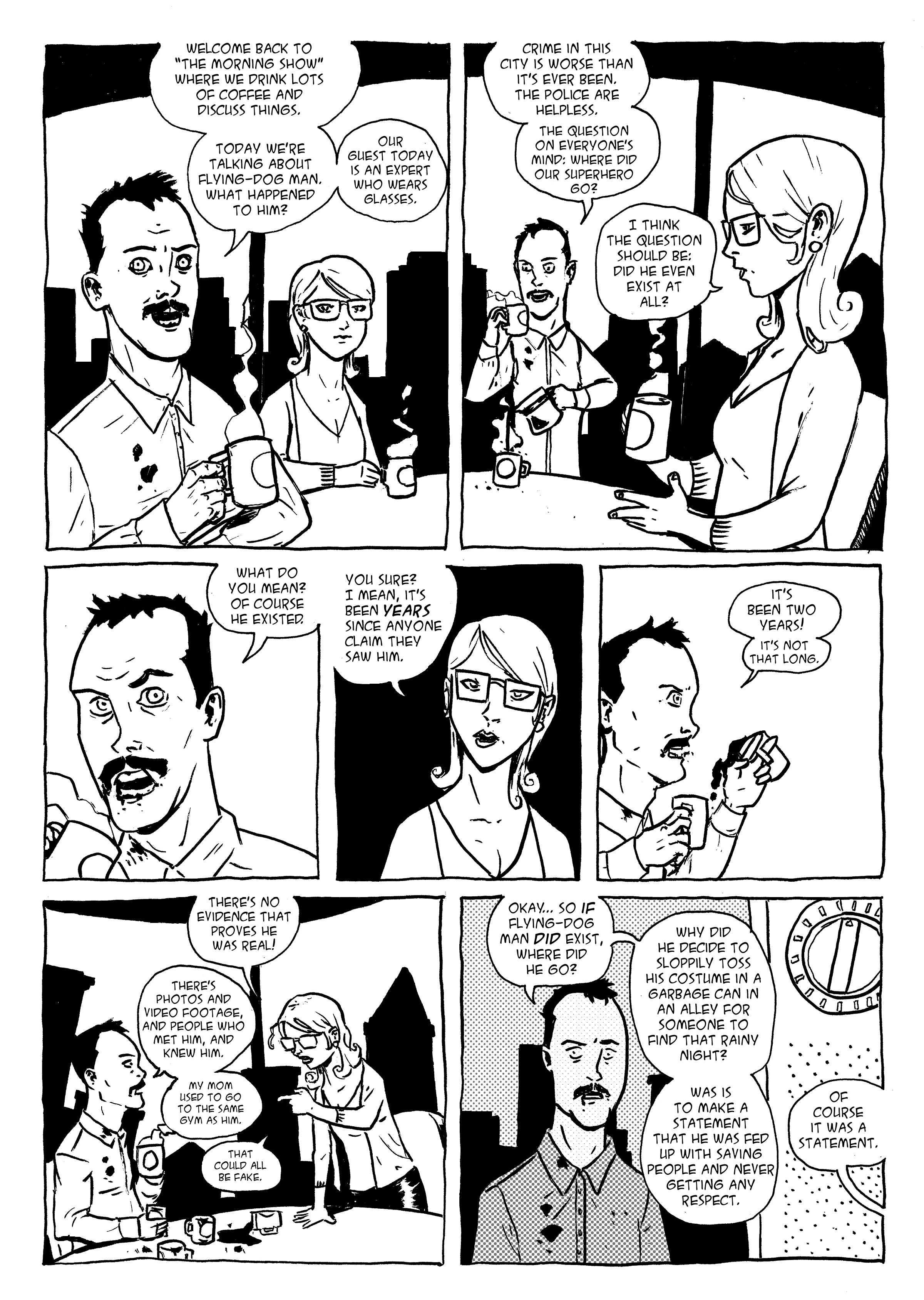 Read online Flying-Dog Man comic -  Issue #1 - 6