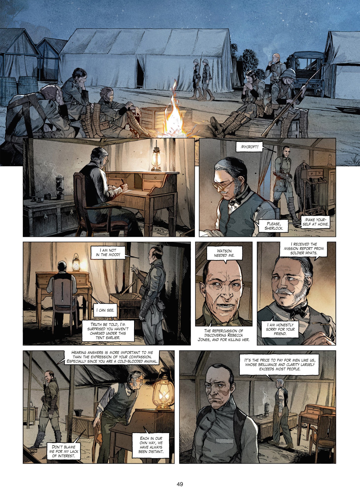 Read online Sherlock Holmes Society comic -  Issue #1 - 48