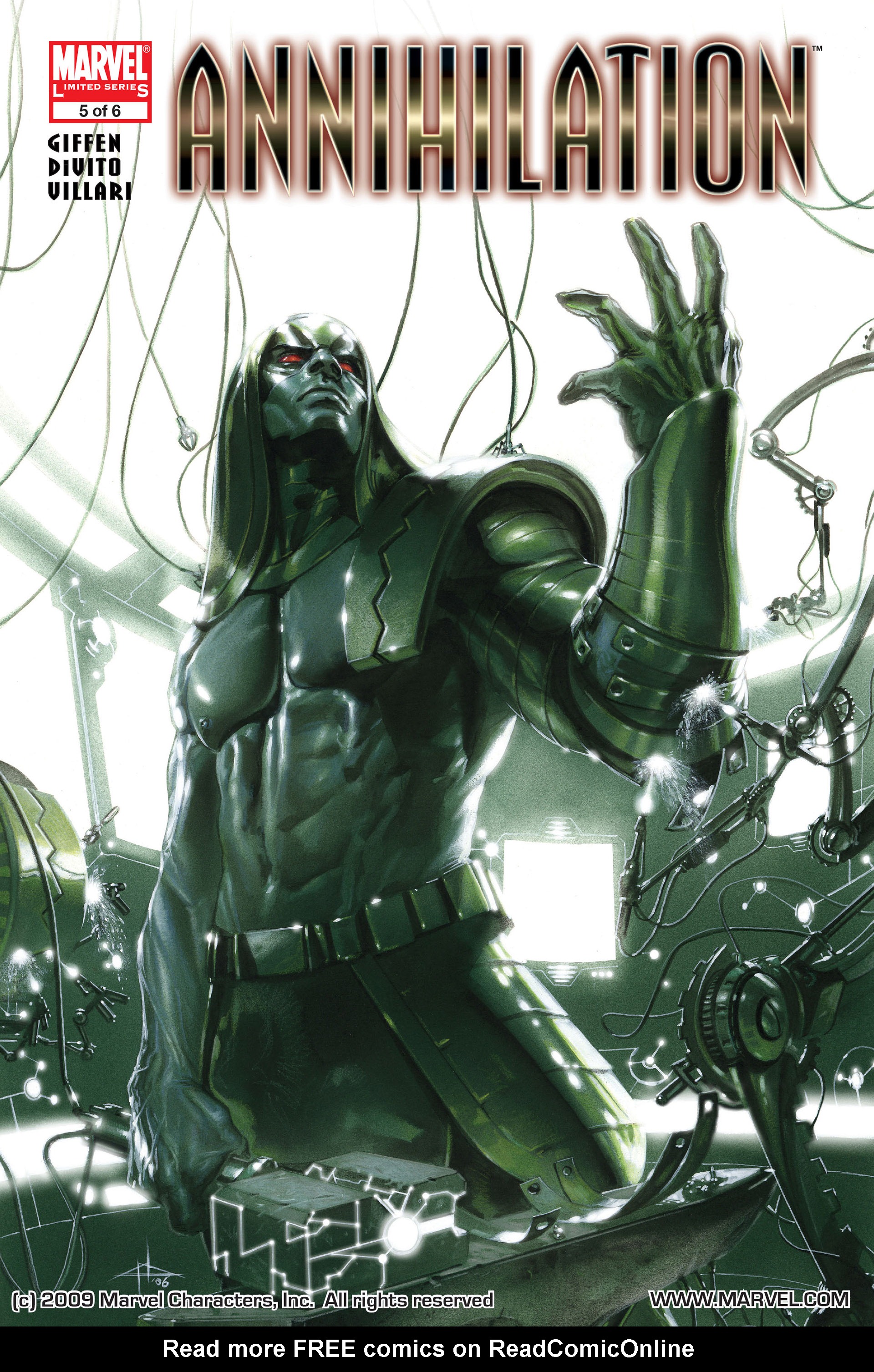 Read online Annihilation comic -  Issue #5 - 1