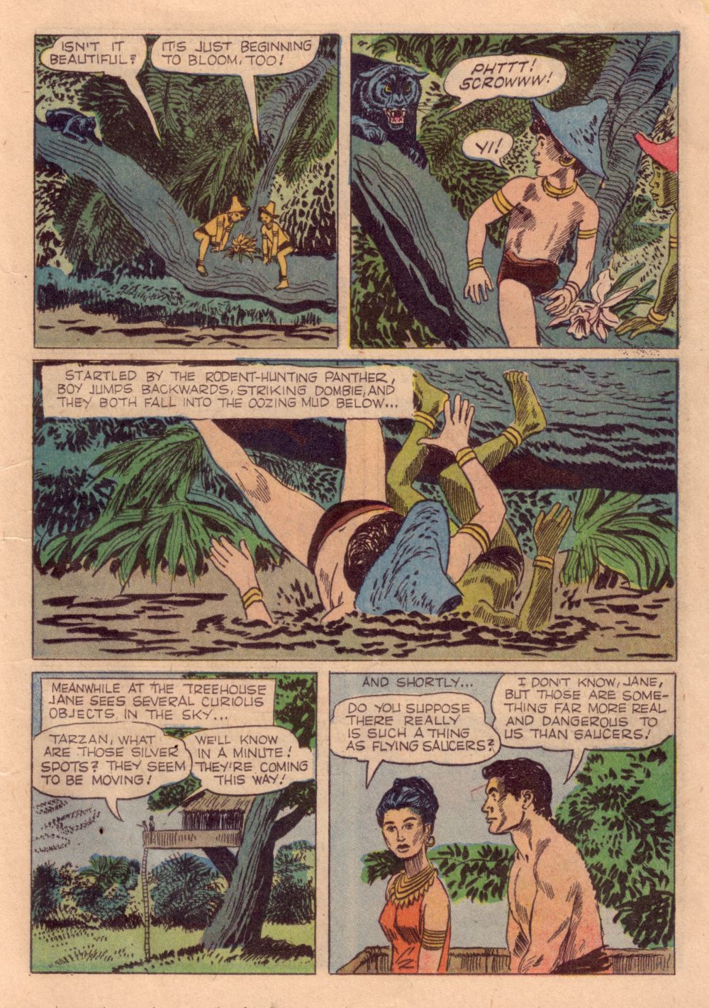 Read online Tarzan (1948) comic -  Issue #105 - 21