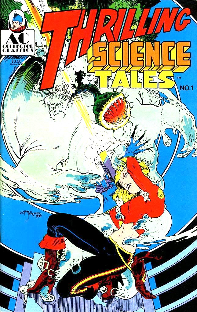 Read online Thrilling Science Tales comic -  Issue #1 - 1