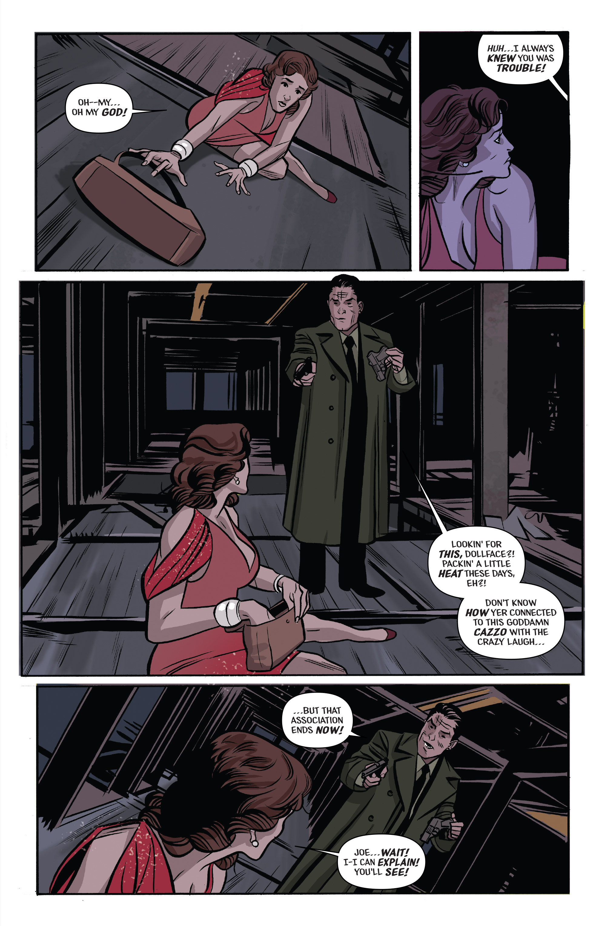 Read online The Shadow: Year One comic -  Issue #7 - 14