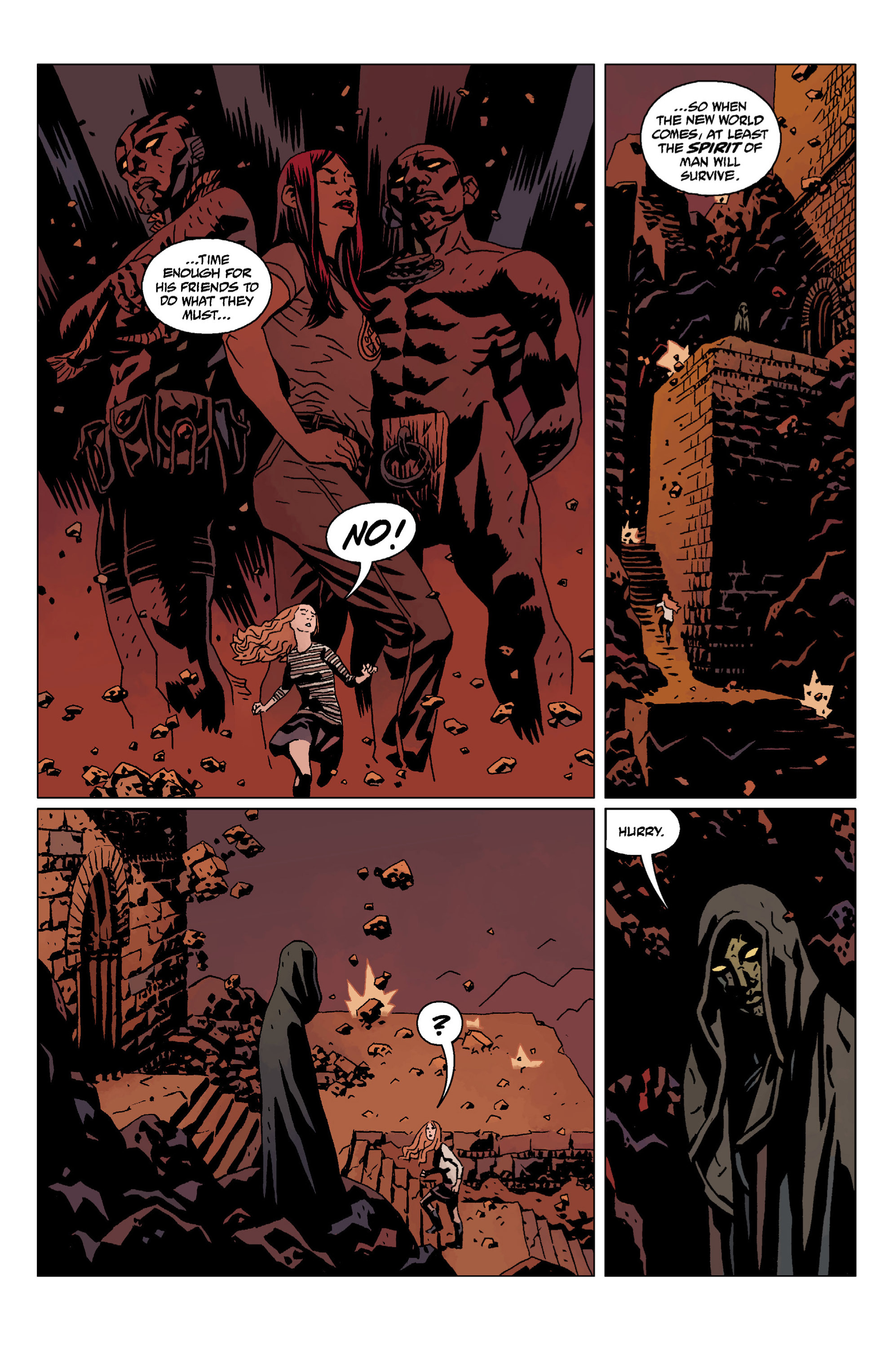 Read online Hellboy comic -  Issue #12 - 149