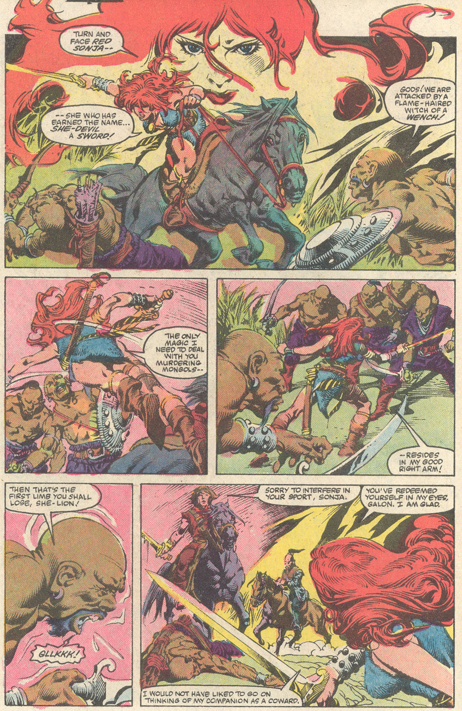 Read online Red Sonja (3rd Series) comic -  Issue #7 - 5