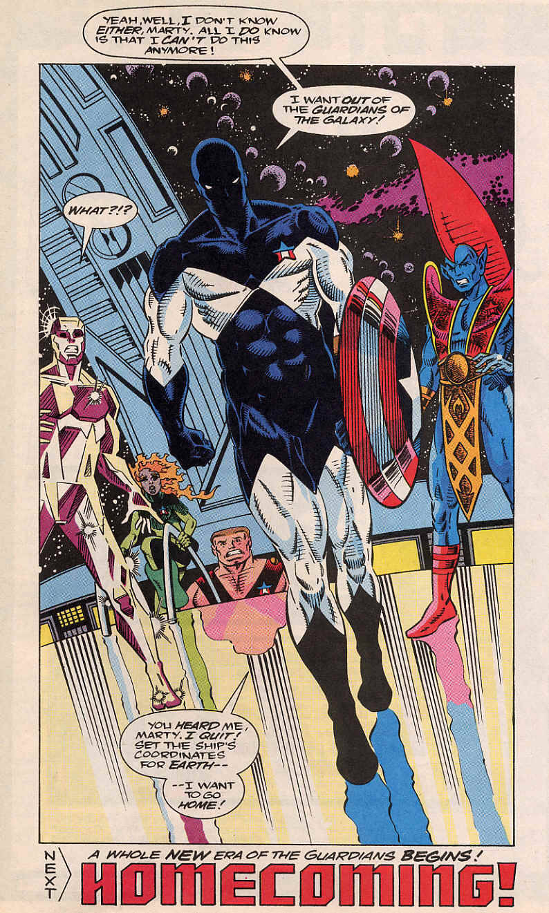 Read online Guardians of the Galaxy (1990) comic -  Issue #16 - 39