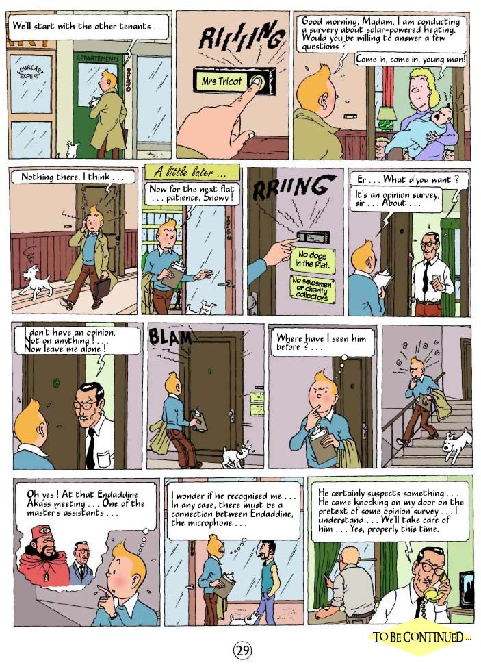 Read online The Adventures of Tintin comic -  Issue #24 - 32