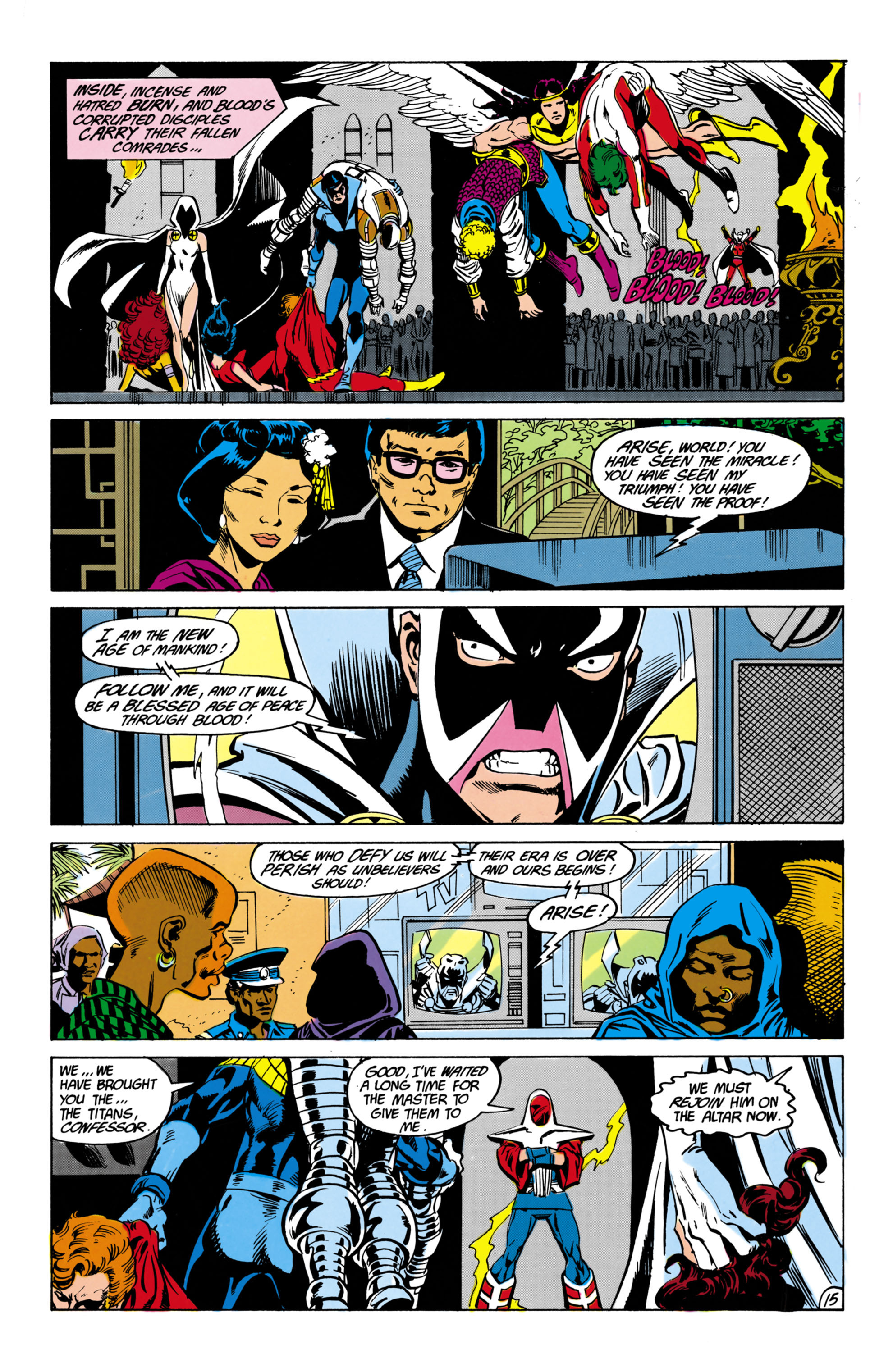 Read online The New Teen Titans (1984) comic -  Issue #30 - 16