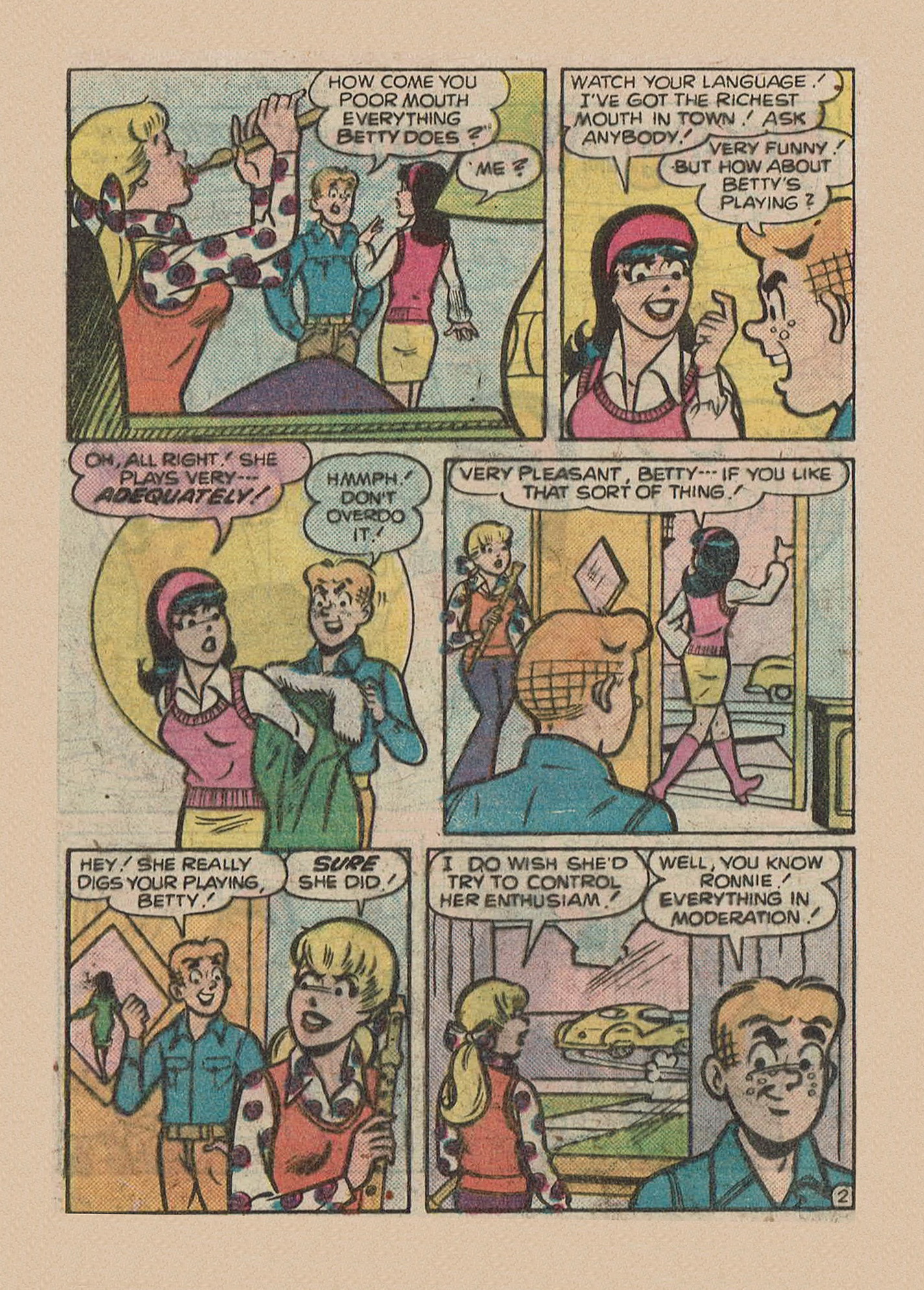 Read online Archie Annual Digest Magazine comic -  Issue #52 - 100