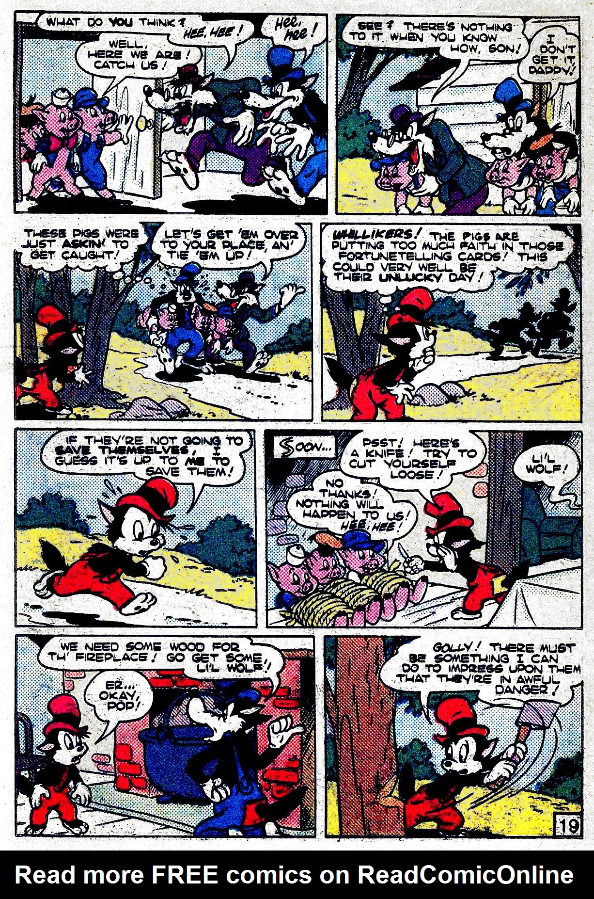 Read online Walt Disney's Comics Digest comic -  Issue #5 - 19
