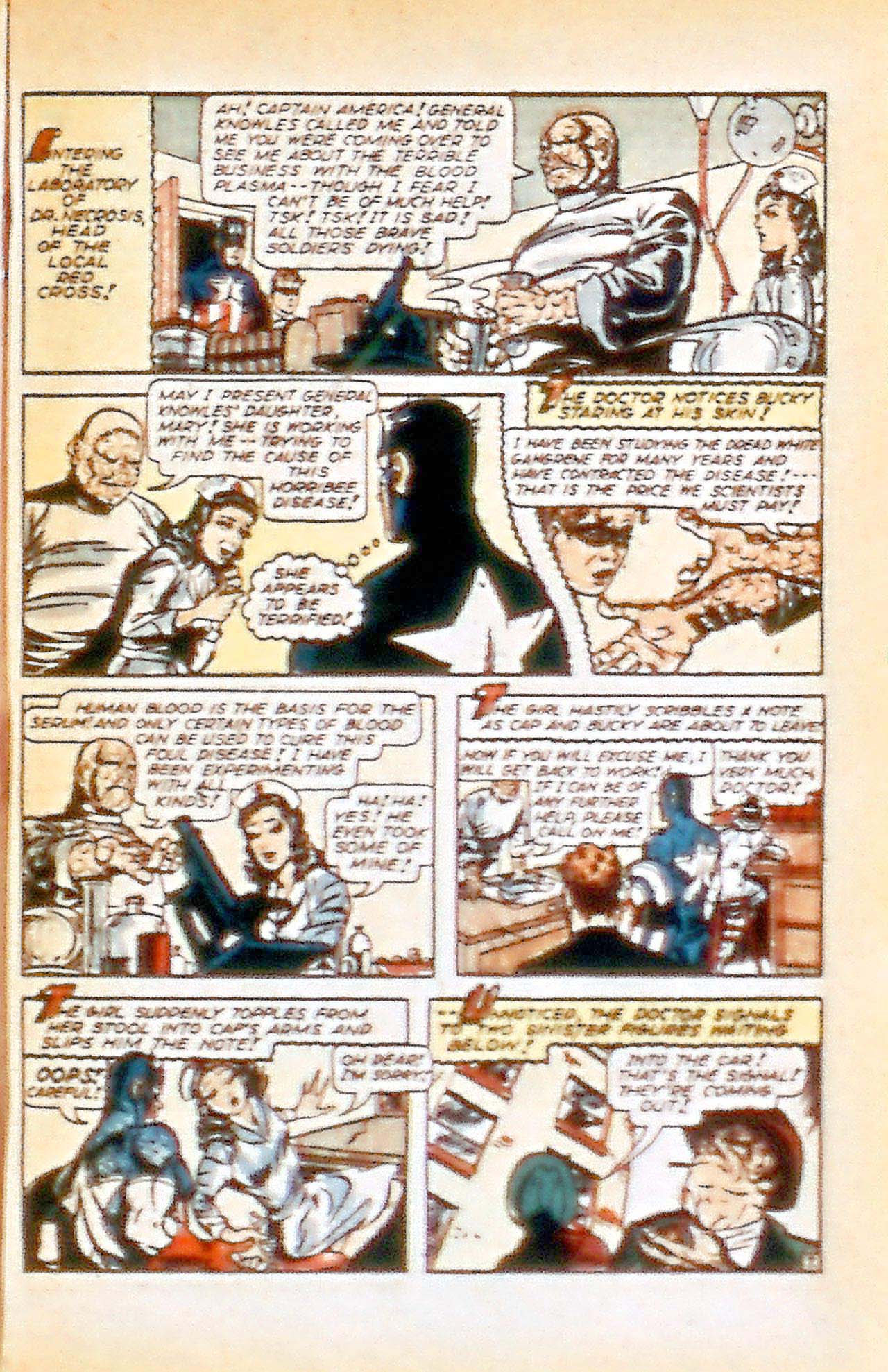 Read online Captain America Comics comic -  Issue #36 - 9