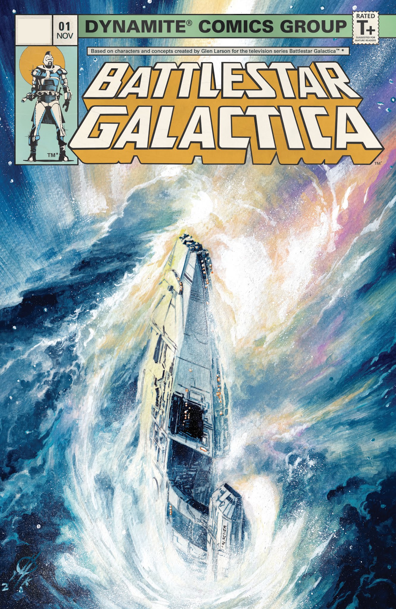 Read online Battlestar Galactica (Classic) comic -  Issue #1 - 2