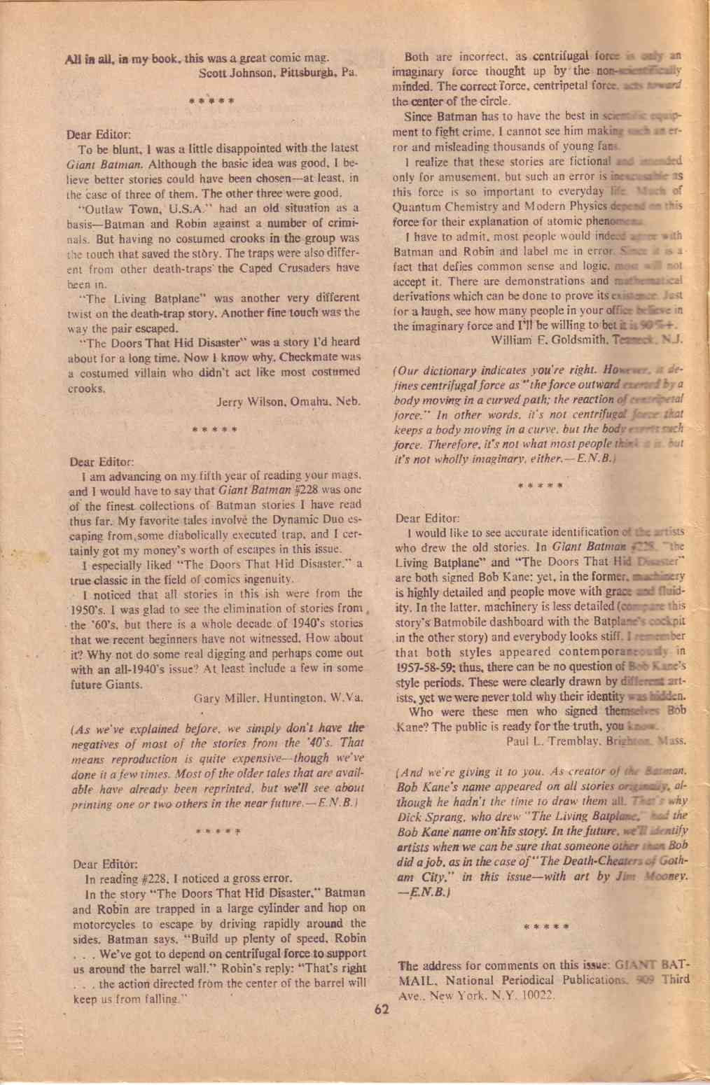 Read online Batman (1940) comic -  Issue #233 - 64