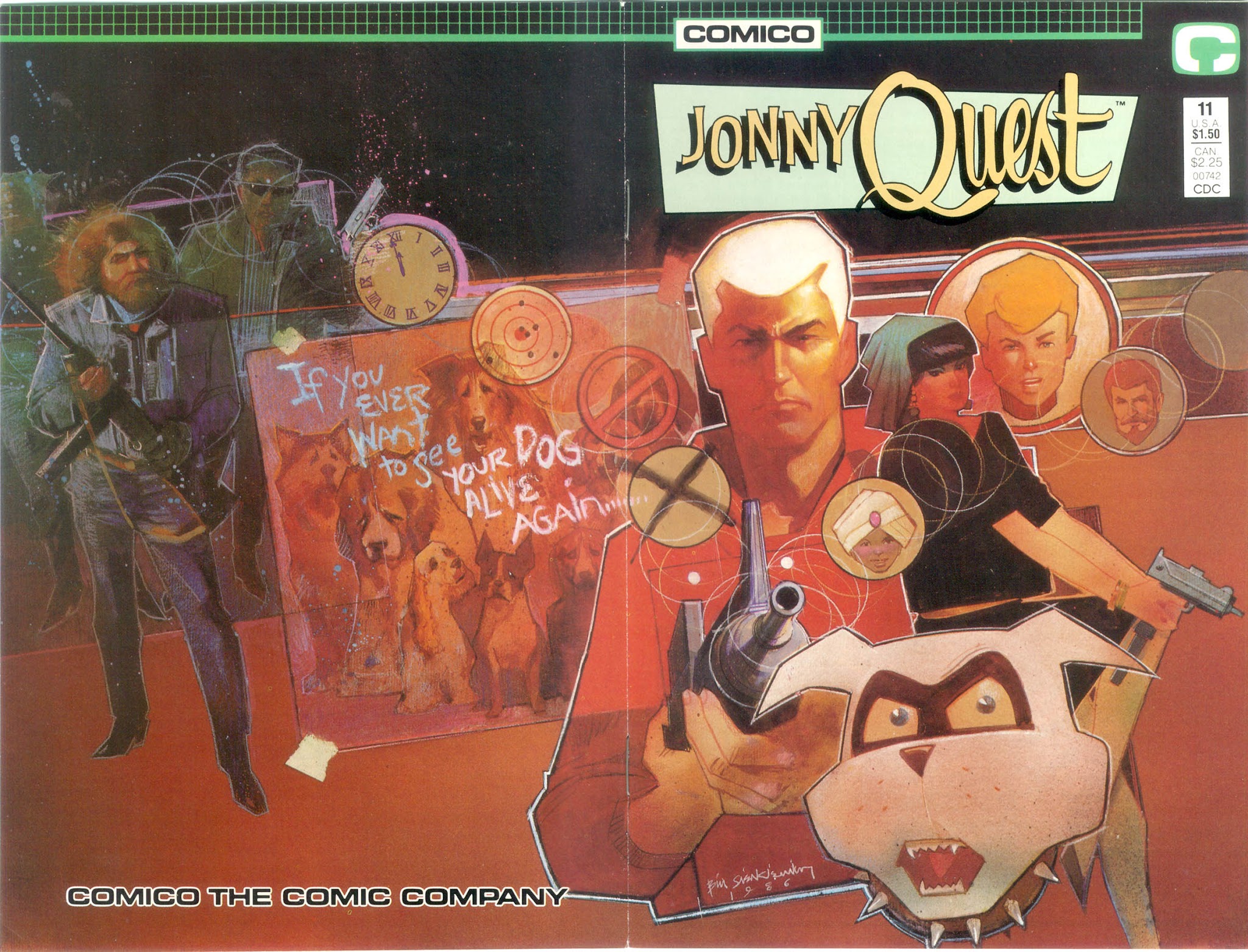 Read online Jonny Quest comic -  Issue #11 - 1