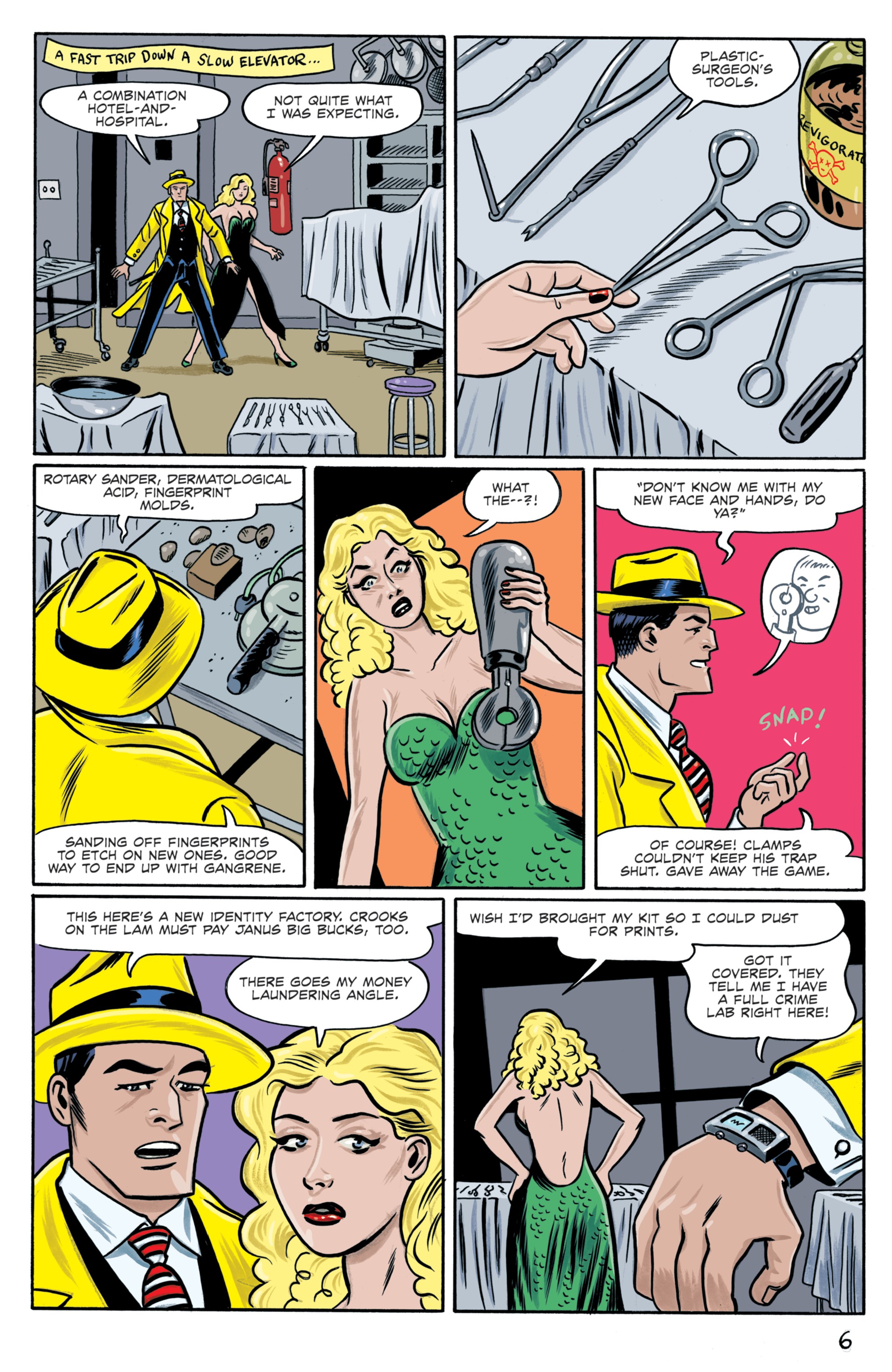 Read online Dick Tracy: Dead Or Alive comic -  Issue #4 - 8