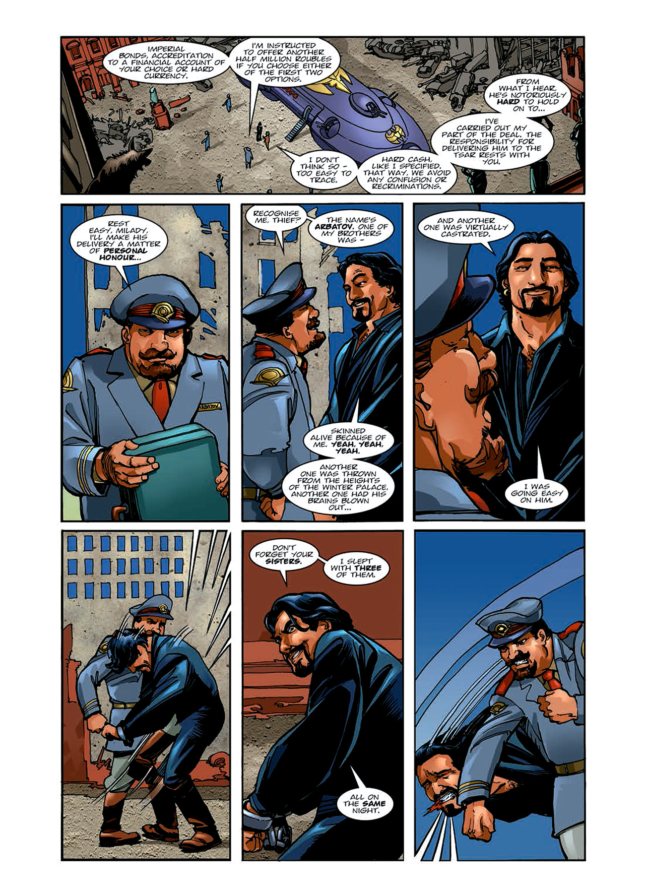 Read online Nikolai Dante comic -  Issue # TPB 6 - 33