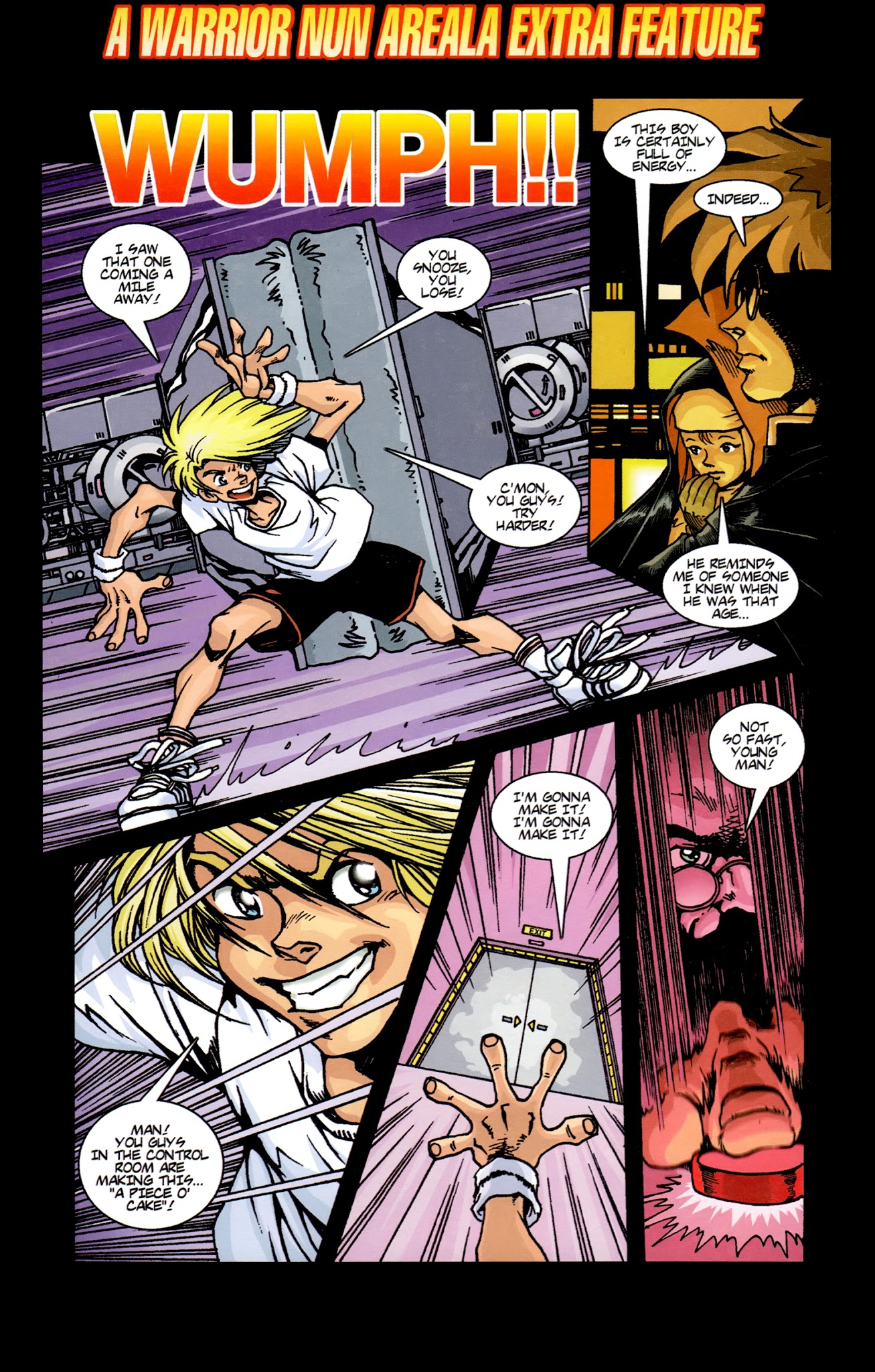 Read online Warrior Nun Areala (1999) comic -  Issue #15 - 21