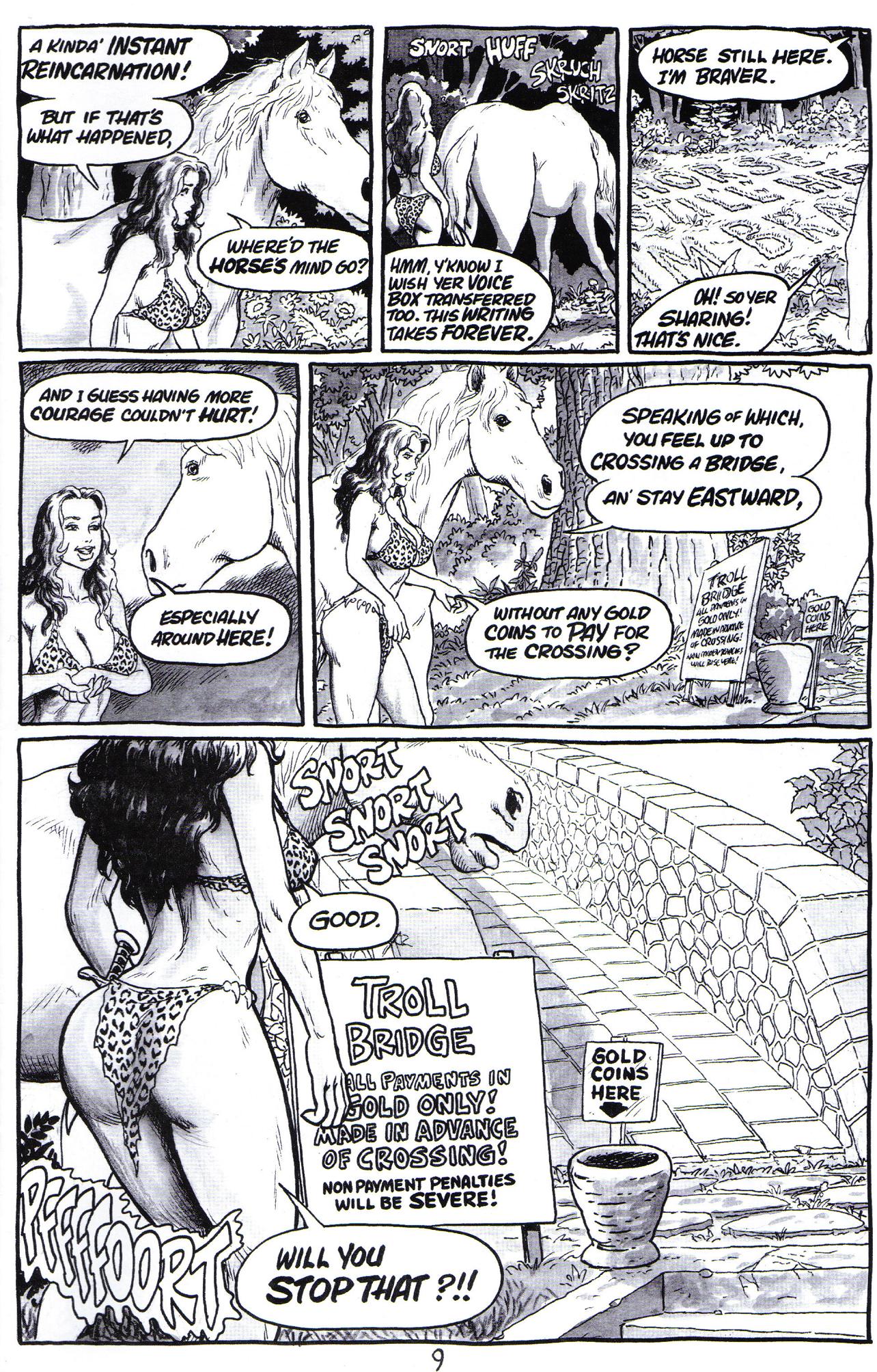 Read online Cavewoman: Pangaean Sea comic -  Issue #10 - 11