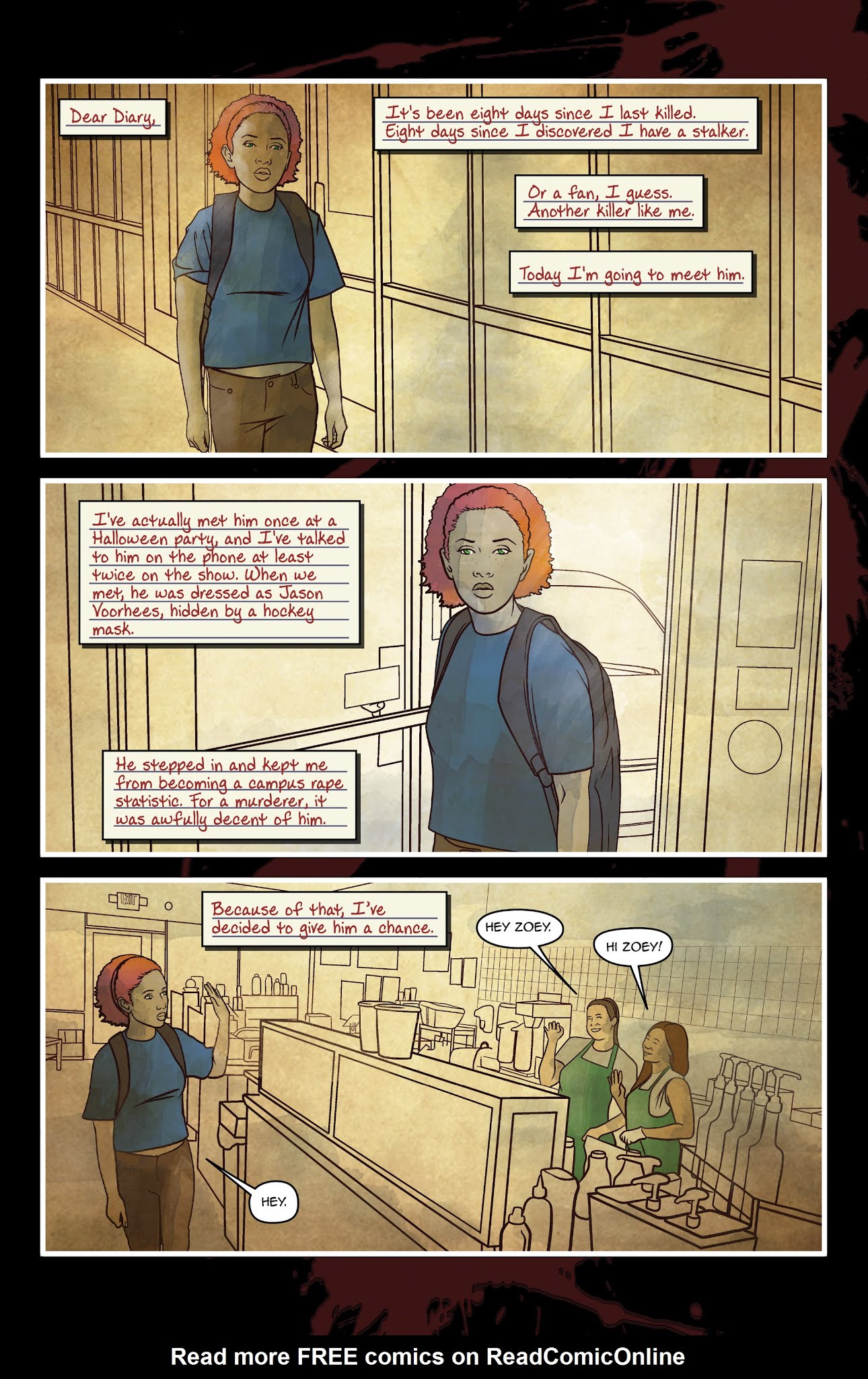 Read online A Voice In The Dark: Get Your Gun comic -  Issue #1 - 15