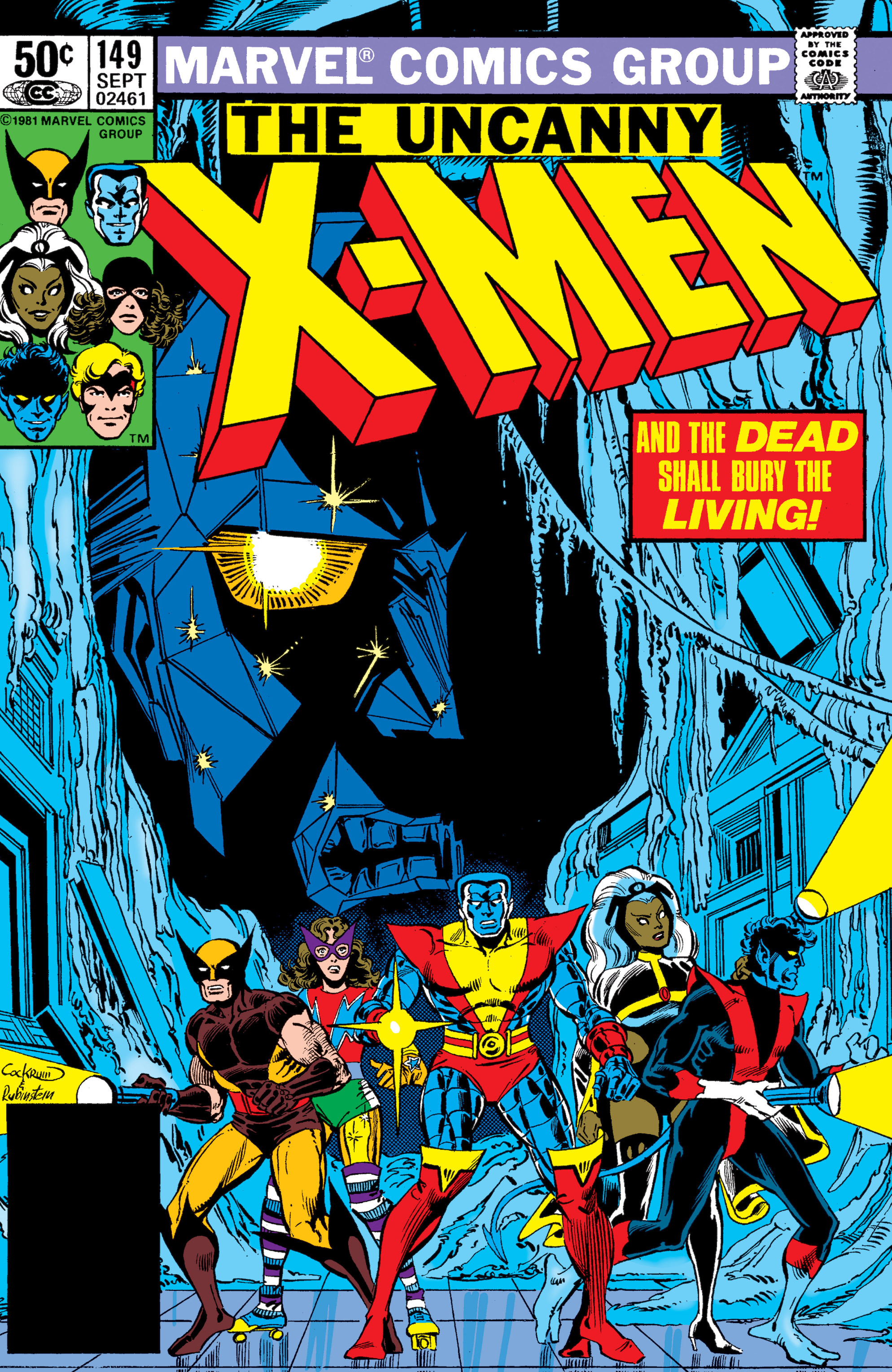 Read online Uncanny X-Men (1963) comic -  Issue #149 - 1