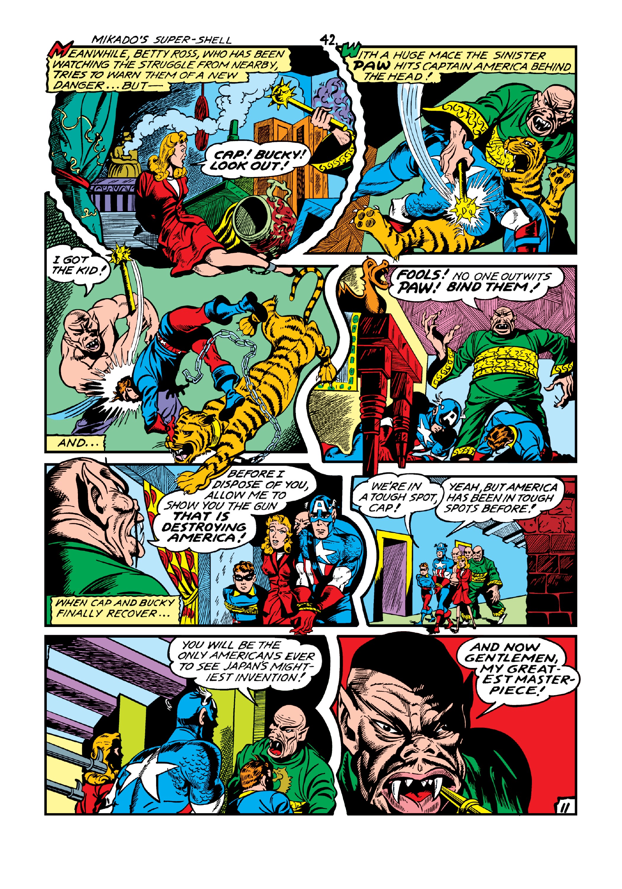Read online Marvel Masterworks: Golden Age Captain America comic -  Issue # TPB 5 (Part 2) - 18