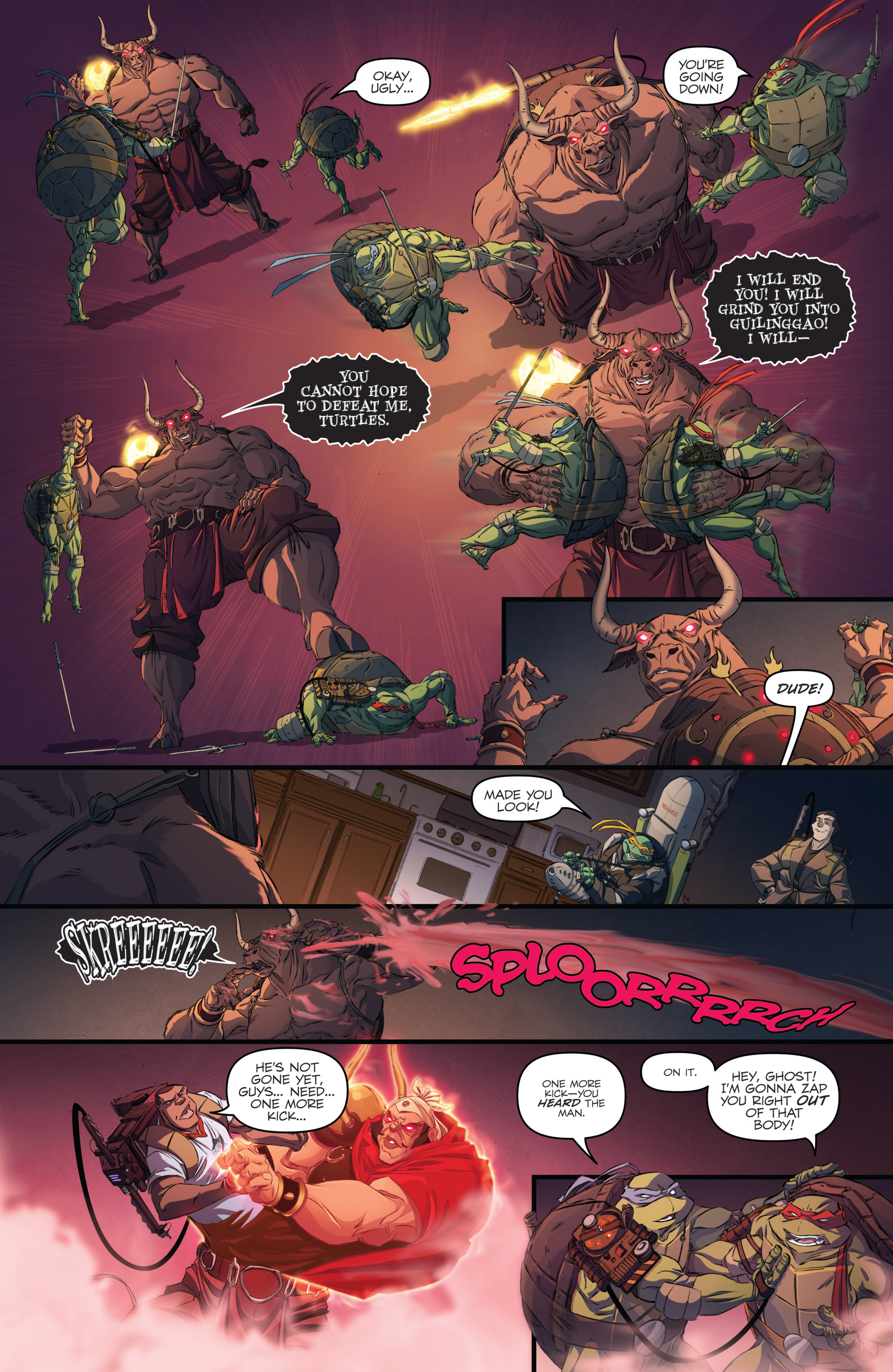 Read online Teenage Mutant Ninja Turtles/Ghostbusters comic -  Issue #4 - 21
