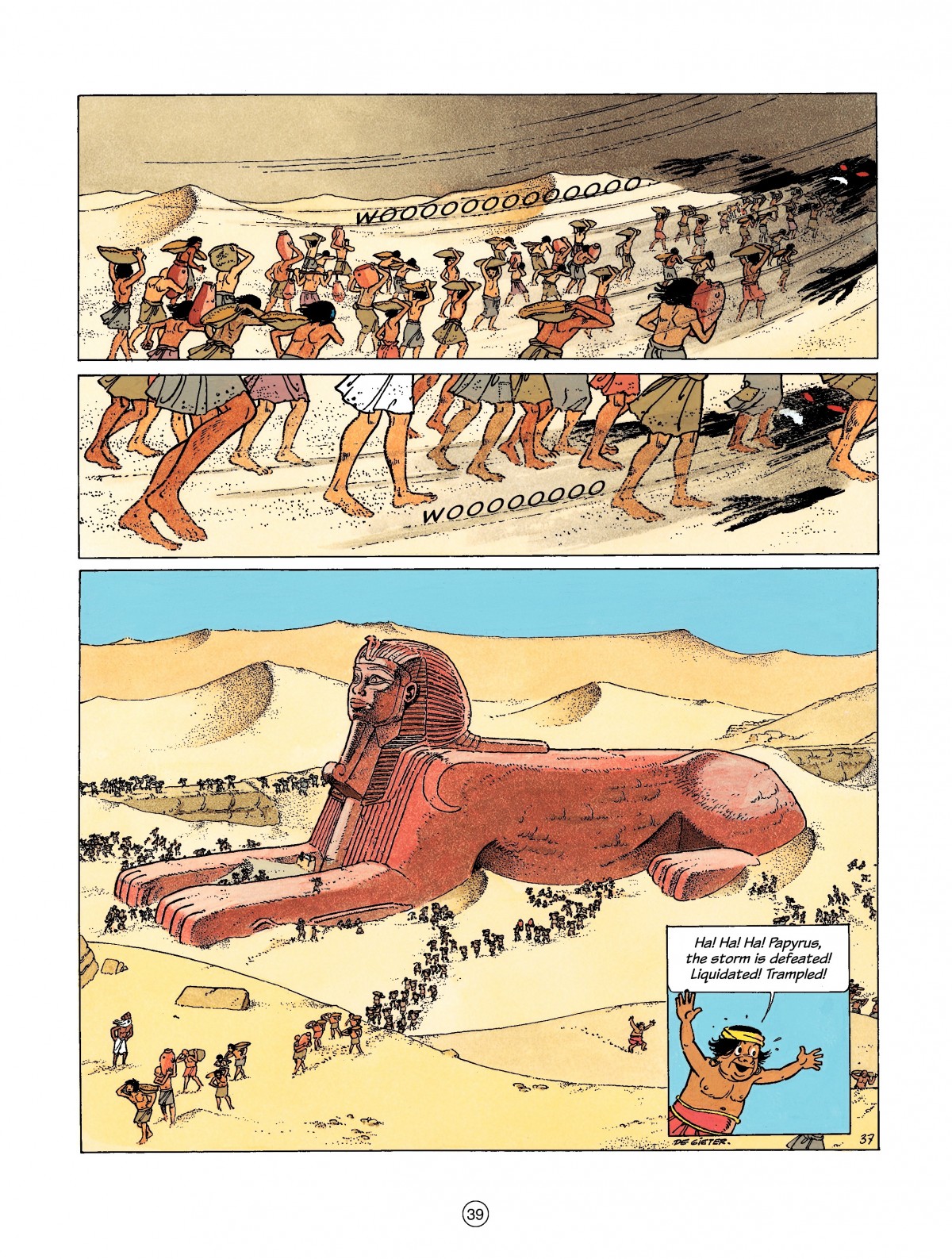 Read online Papyrus comic -  Issue #5 - 39