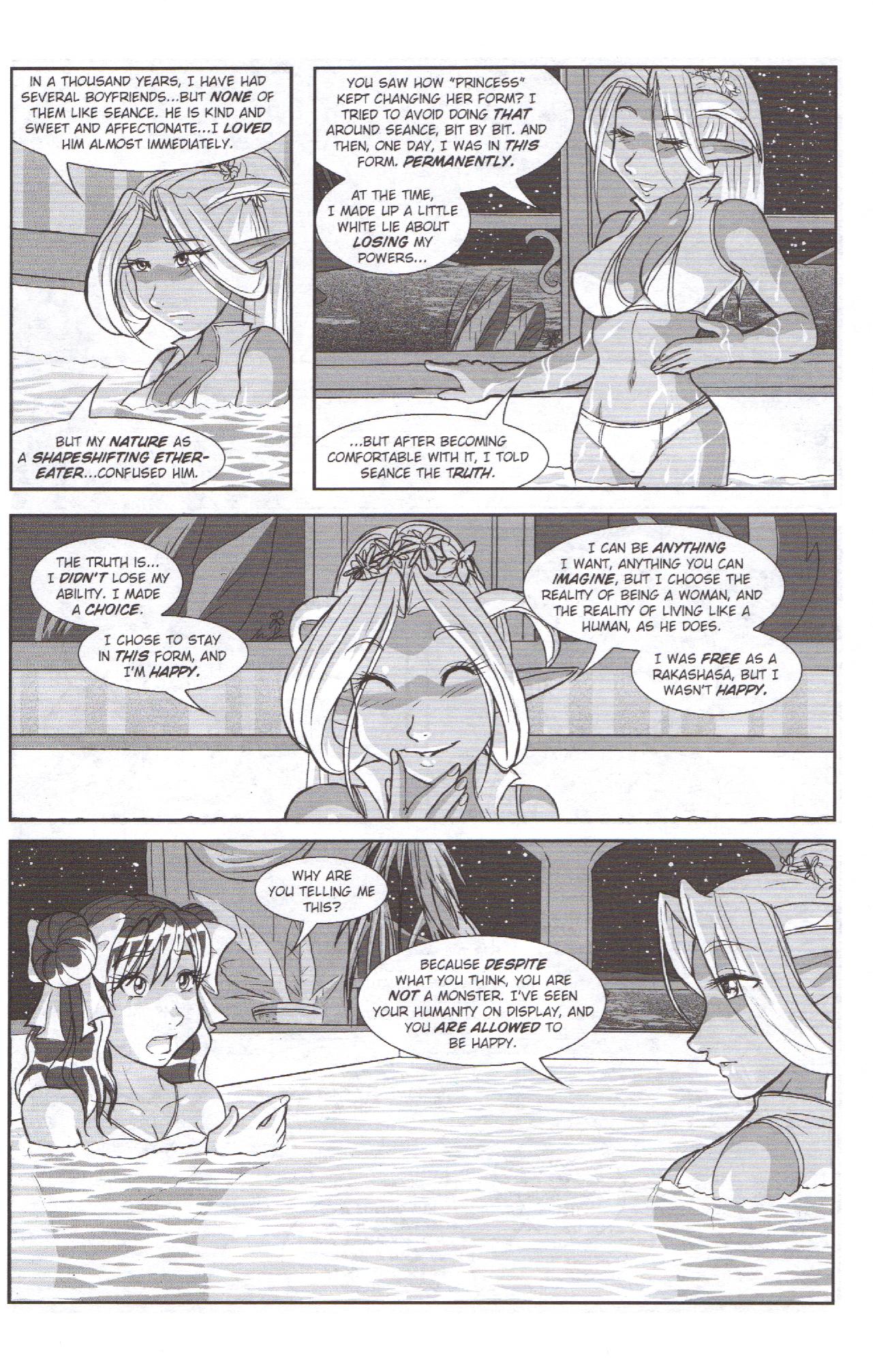 Read online Gold Digger/Ninja High School: Maidens of Twilight comic -  Issue #3 - 12