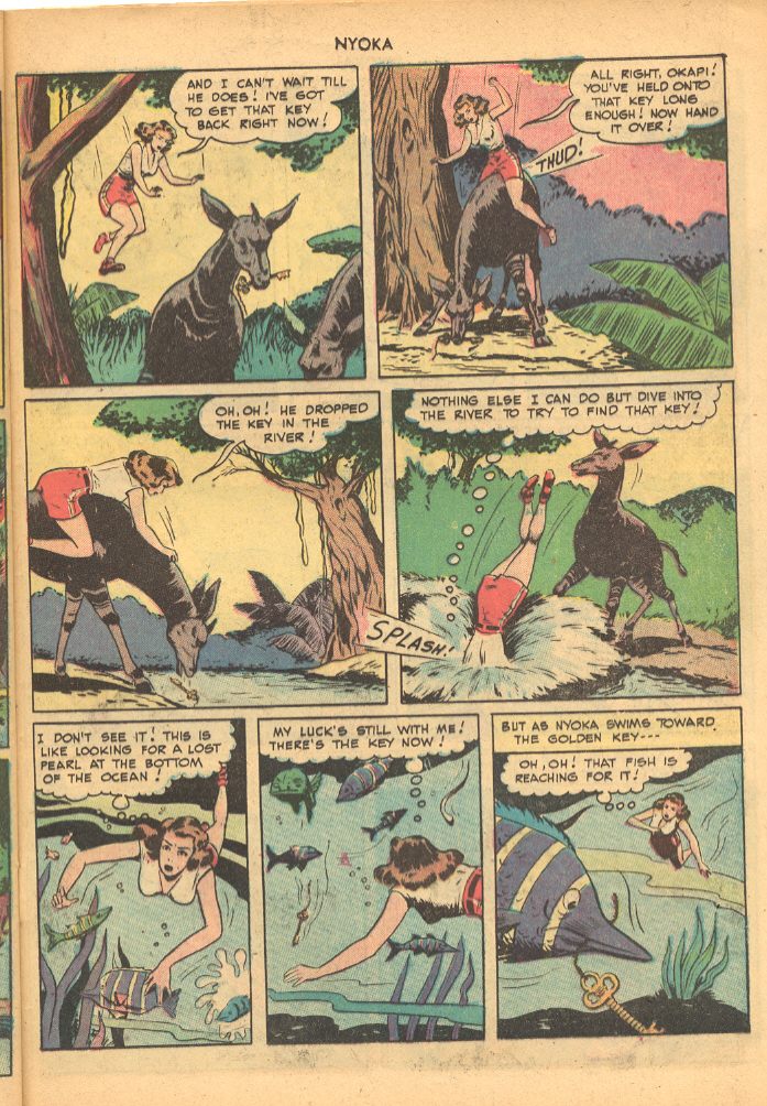 Read online Nyoka the Jungle Girl (1945) comic -  Issue #31 - 37