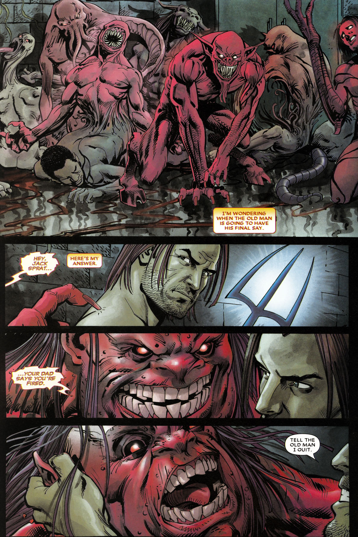 Read online Hellstorm: Son of Satan comic -  Issue #5 - 8