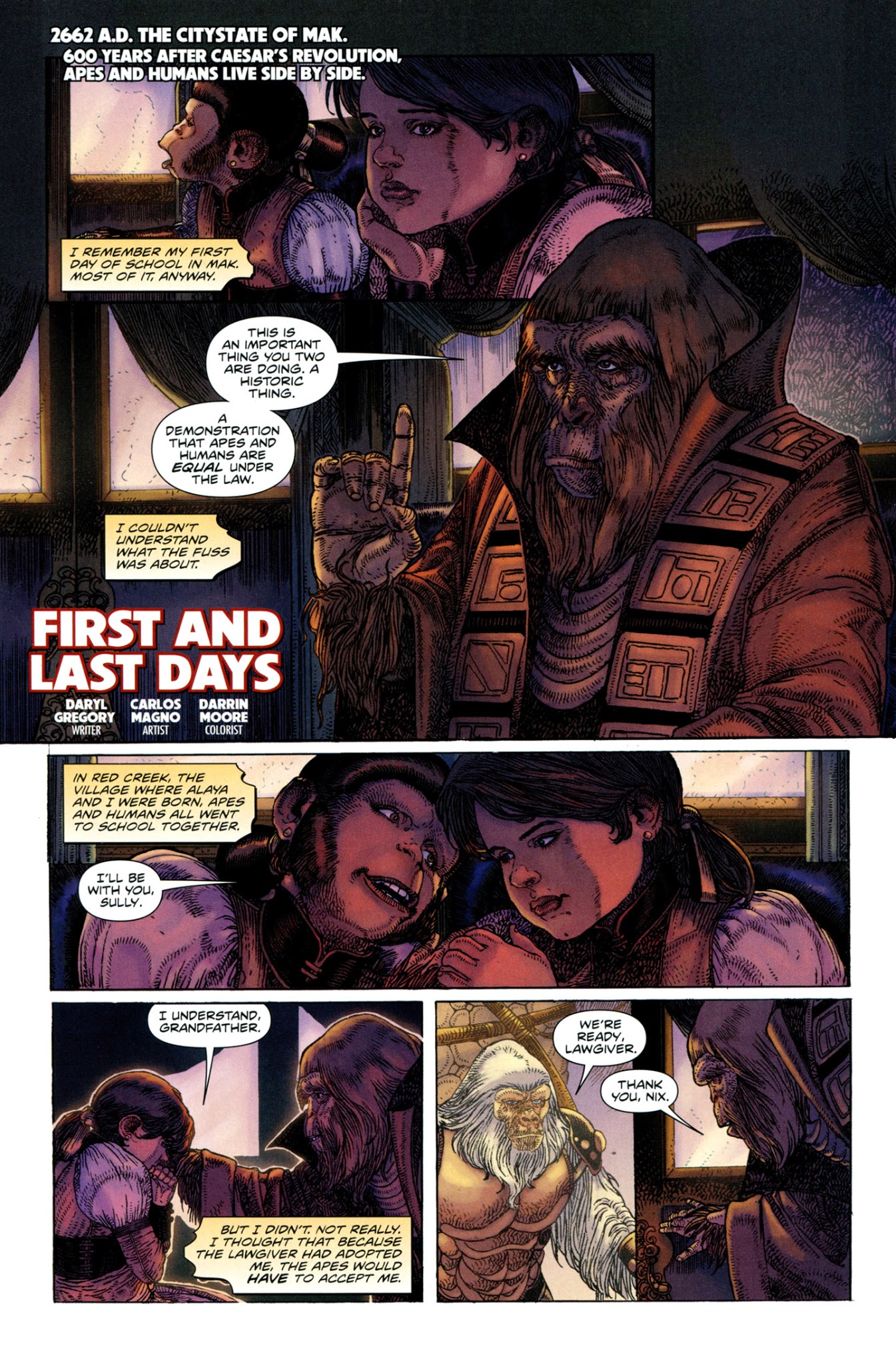 Read online Planet of the Apes (2011) comic -  Issue # _Annual 1 - 3
