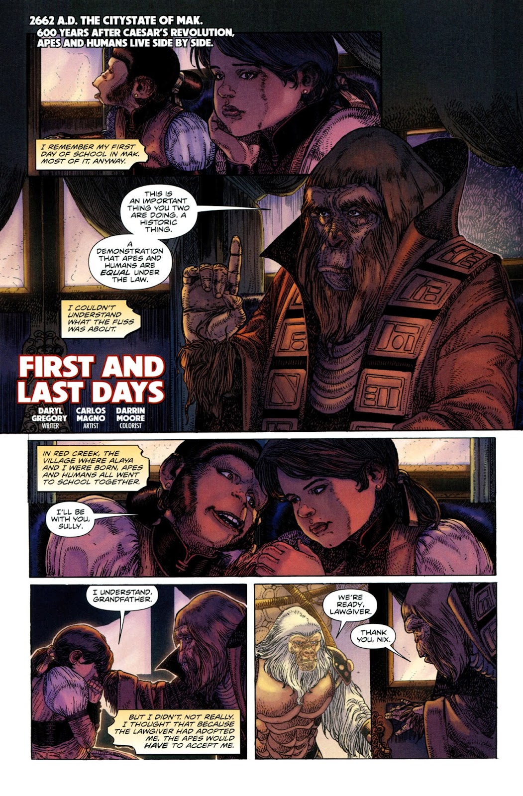 Planet of the Apes (2011) issue Annual 1 - Page 3