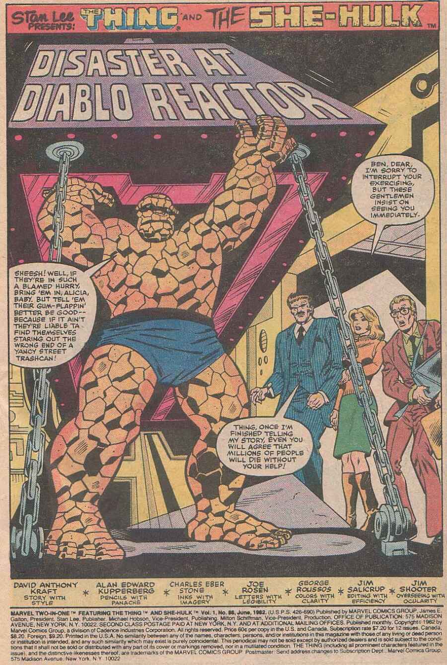 Marvel Two-In-One (1974) issue 88 - Page 2