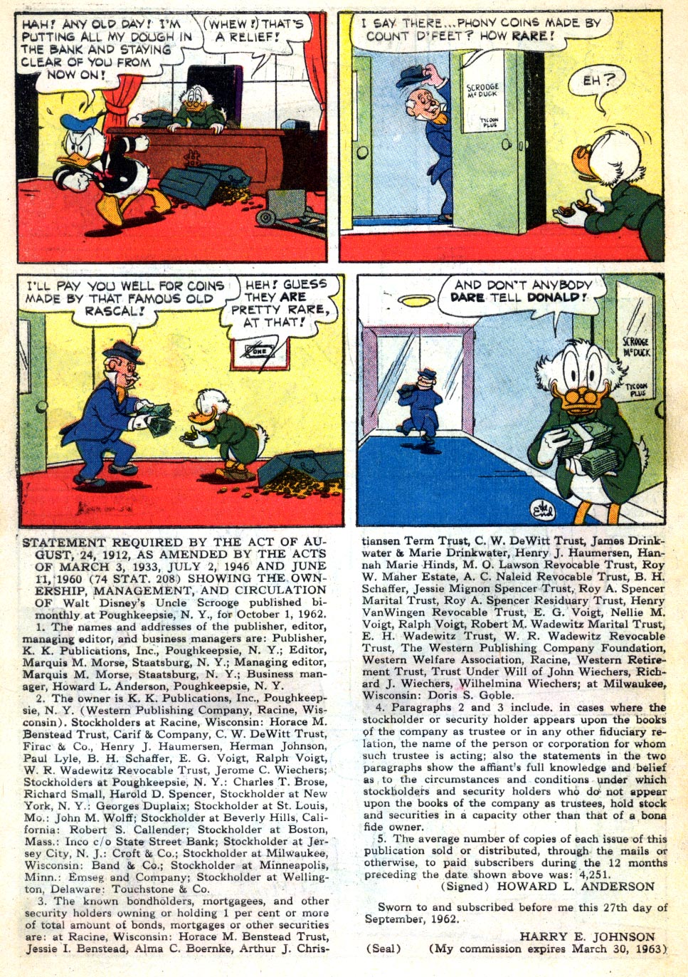 Read online Uncle Scrooge (1953) comic -  Issue #41 - 33