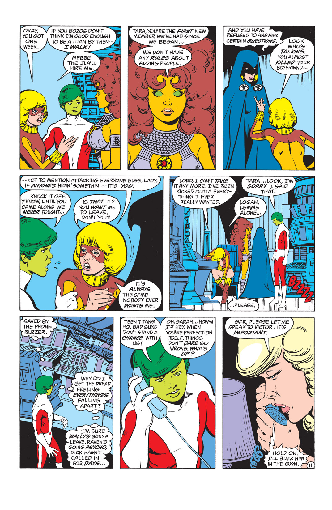 Read online The New Teen Titans (1980) comic -  Issue #34 - 12