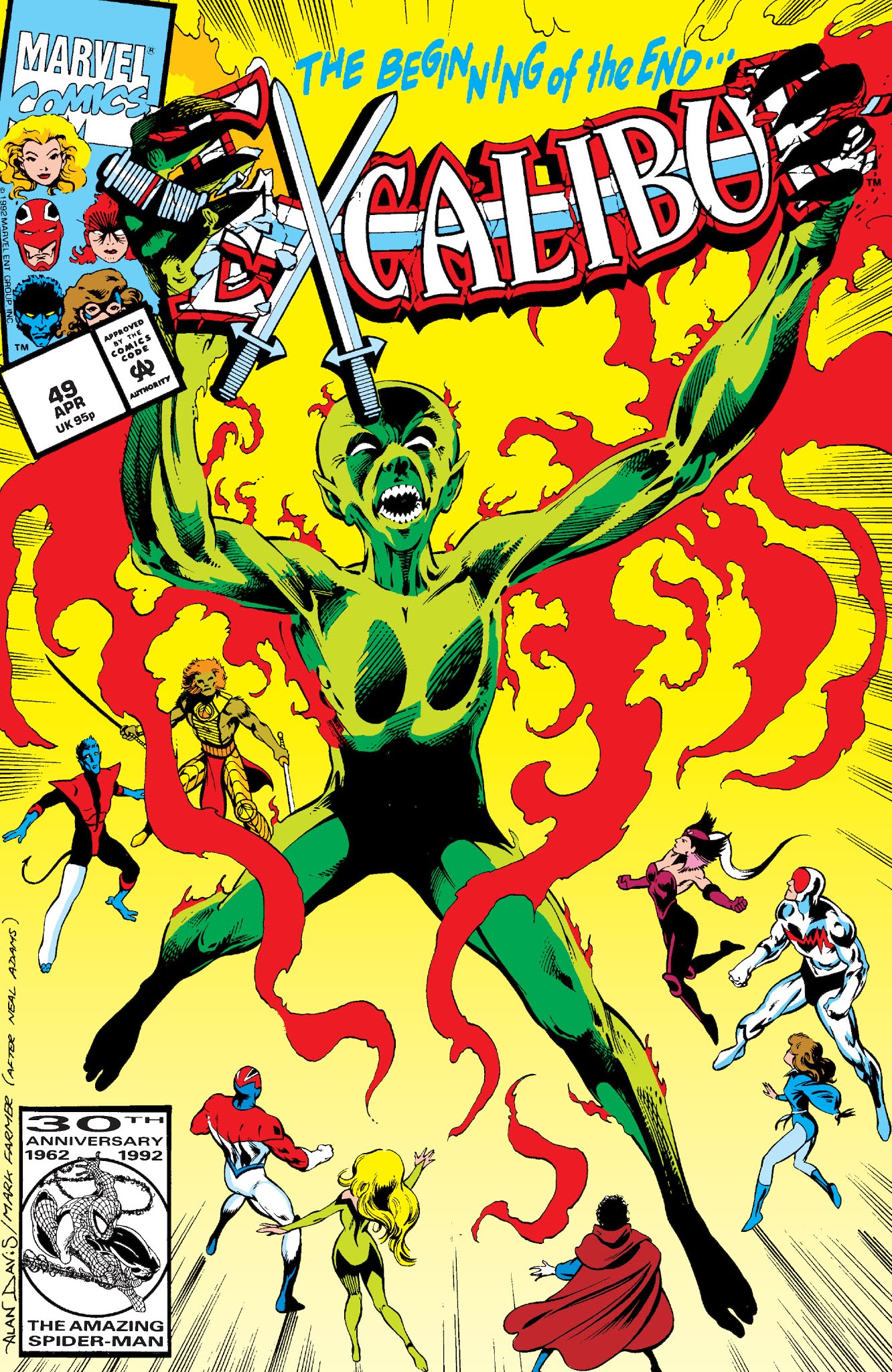 Read online Excalibur Visionaries: Alan Davis comic -  Issue # TPB 1 (Part 2) - 63