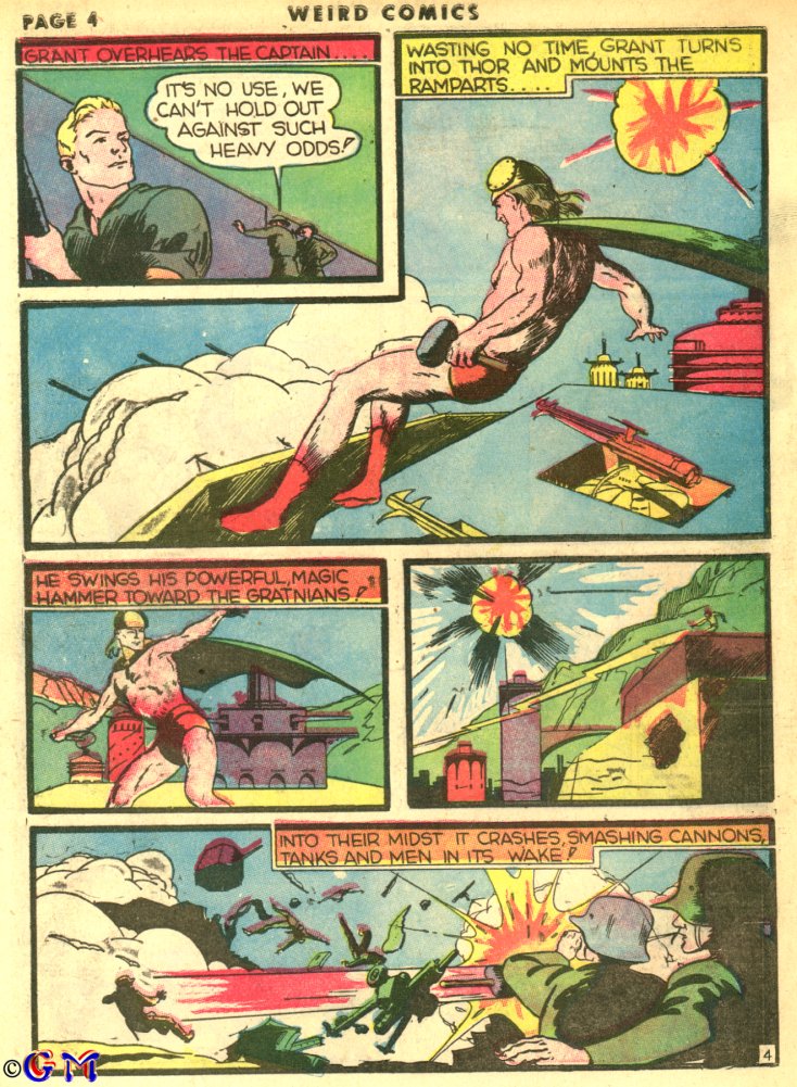 Read online Weird Comics comic -  Issue #3 - 6