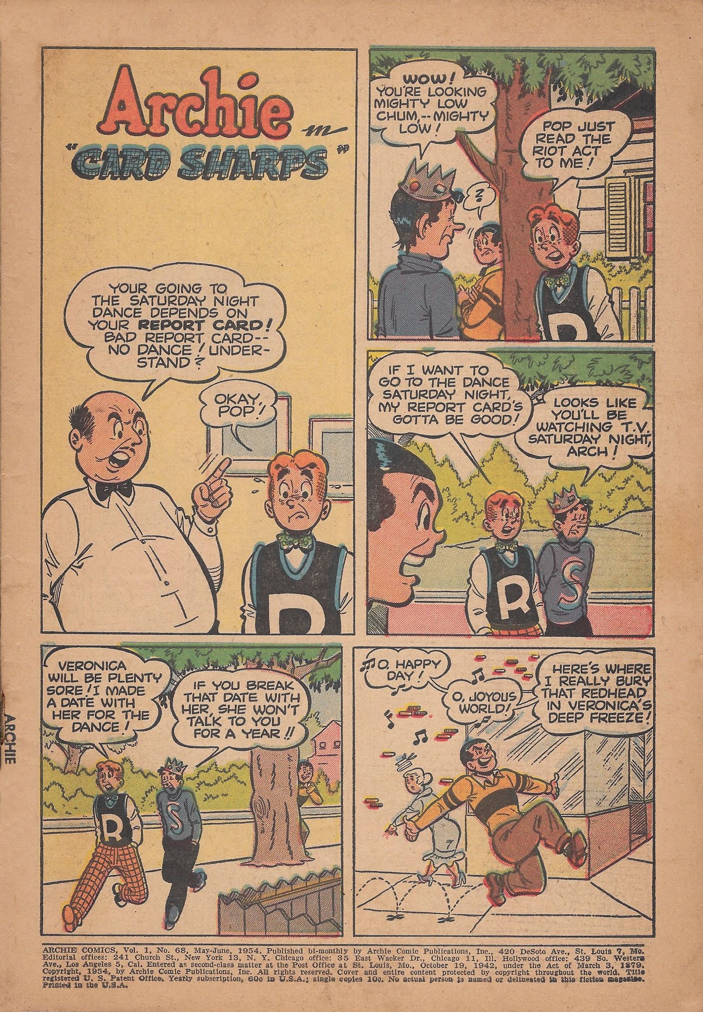 Read online Archie Comics comic -  Issue #068 - 3