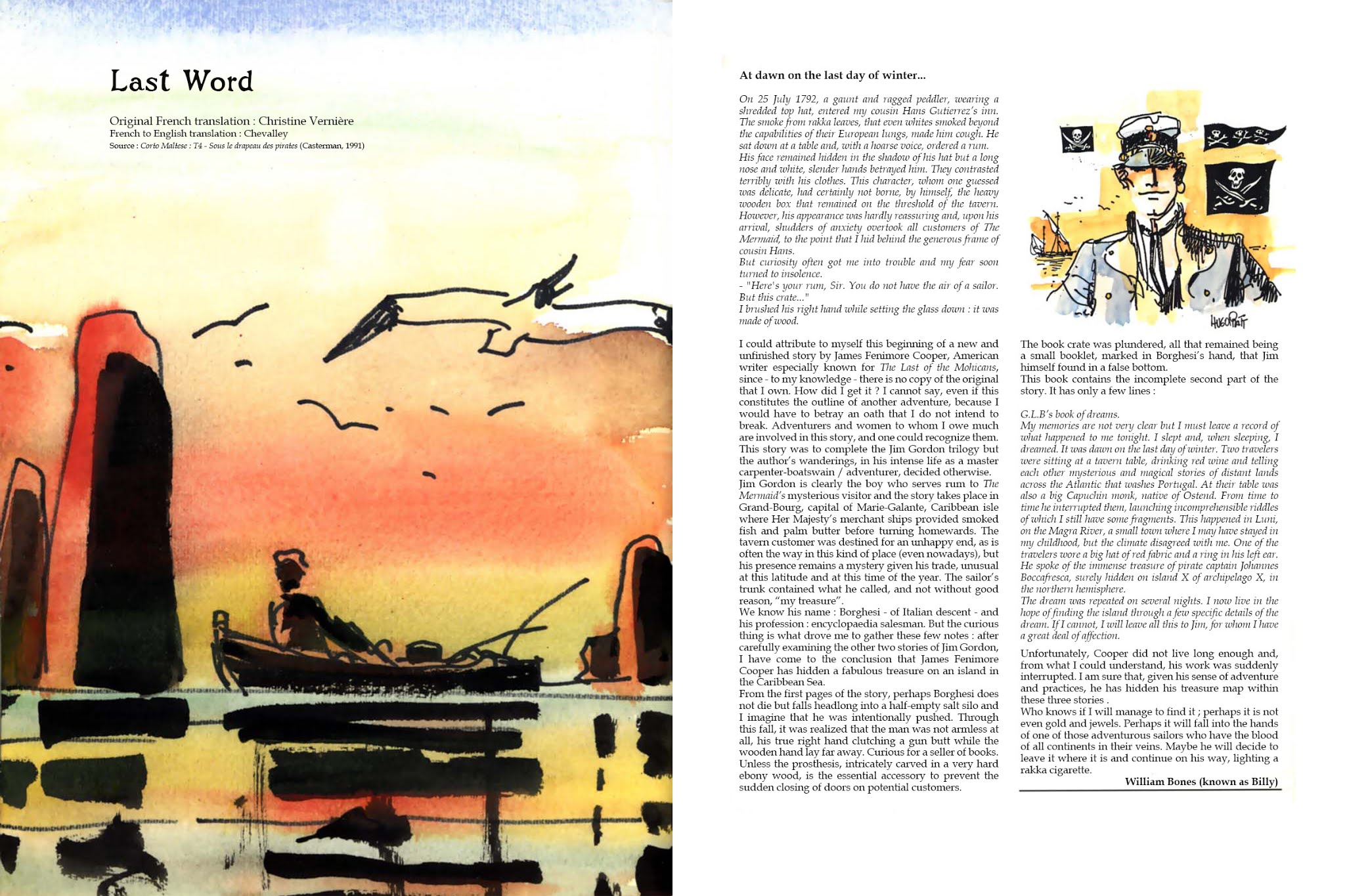 Read online Corto Maltese comic -  Issue # TPB 4 - 91