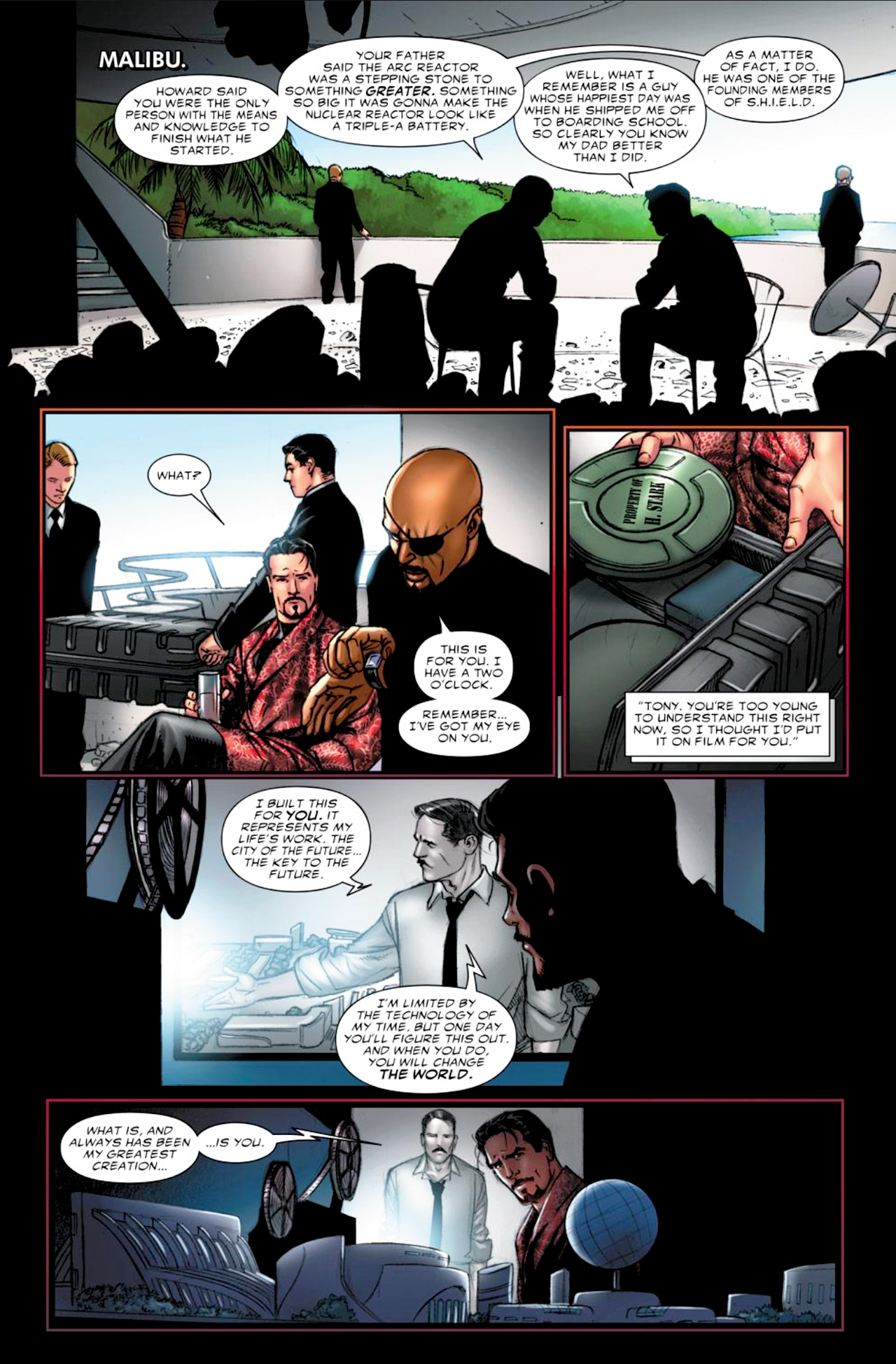 Read online Marvel's Iron Man 2 Adaptation comic -  Issue #2 - 6