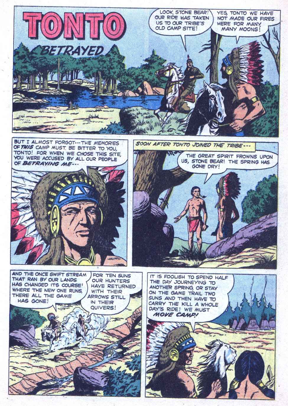 Read online Lone Ranger's Companion Tonto comic -  Issue #20 - 21