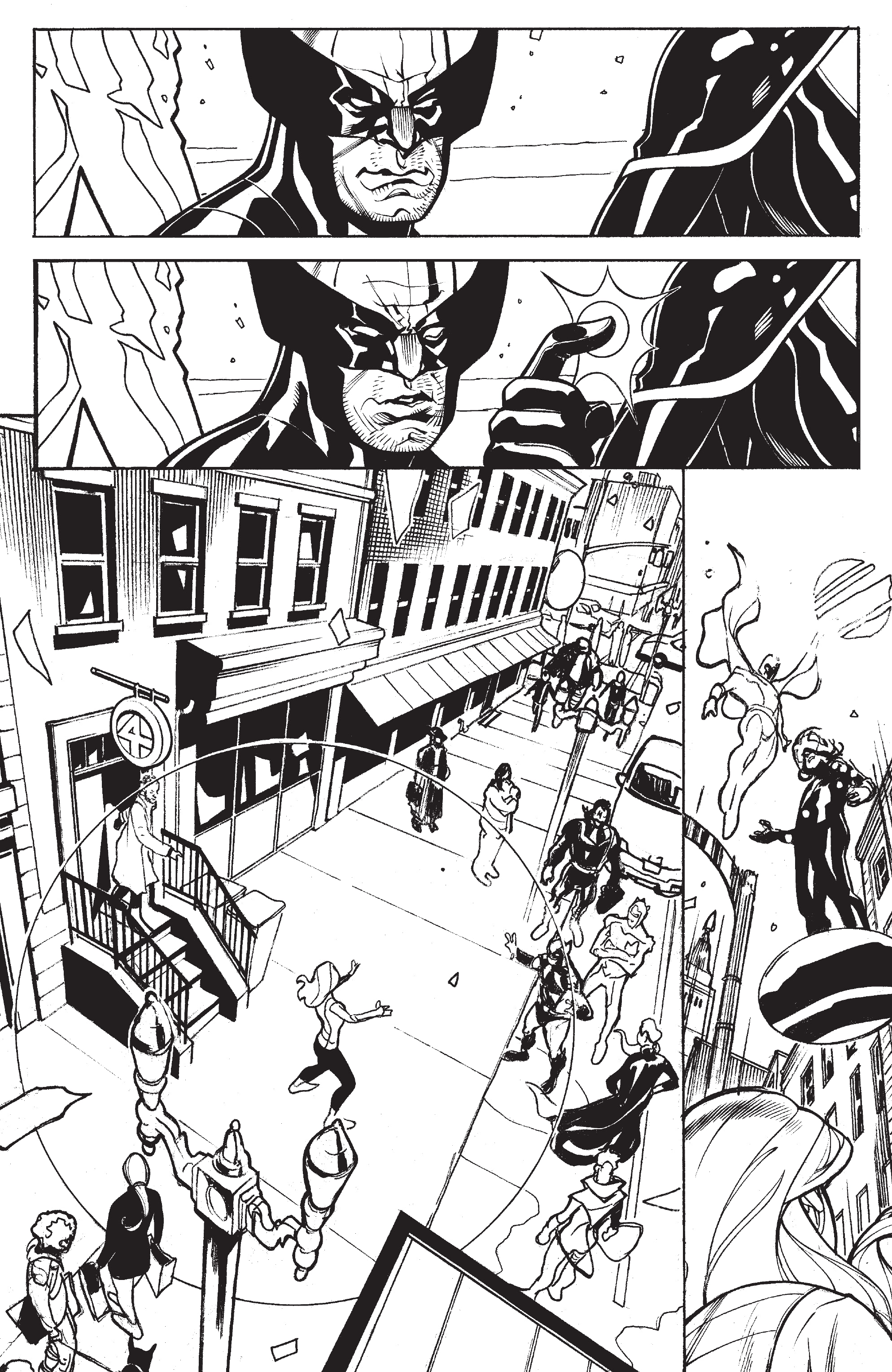 Read online X-Men/Fantastic Four (2020) comic -  Issue # _Director's Cut - 109
