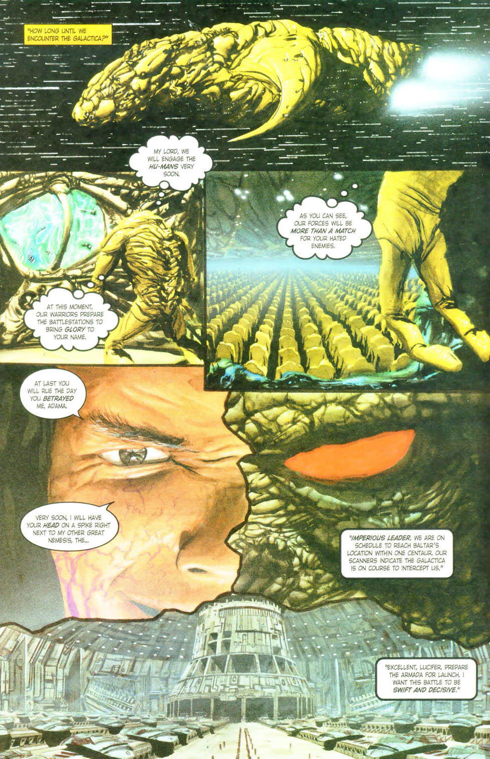 Read online Battlestar Galactica: Season III comic -  Issue #3 - 16