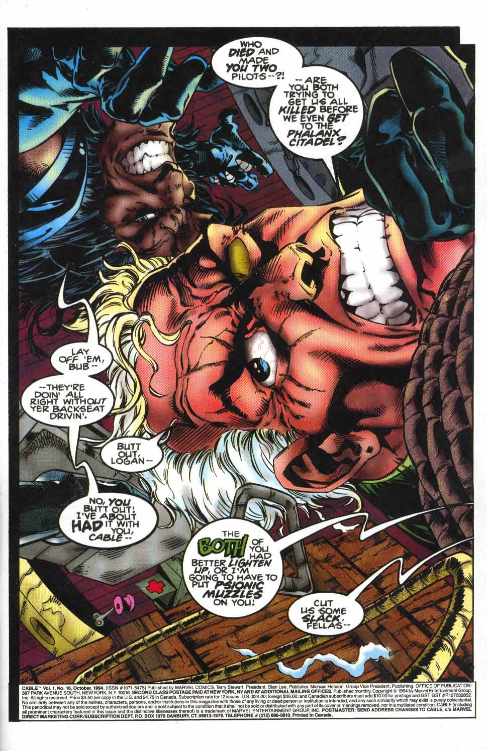 Read online Cable (1993) comic -  Issue #16 - 4