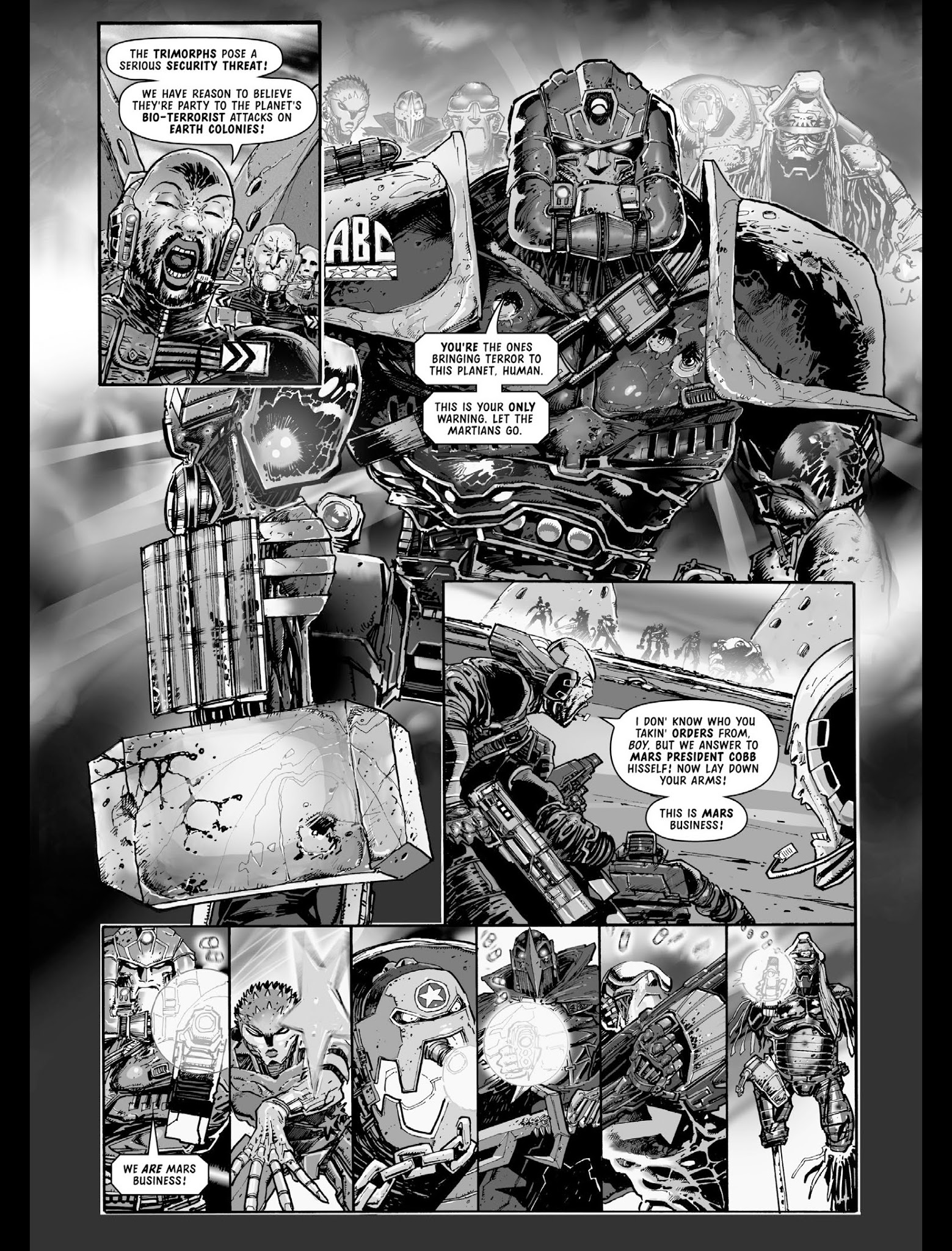 Read online ABC Warriors: The Mek Files comic -  Issue # TPB 3 - 18