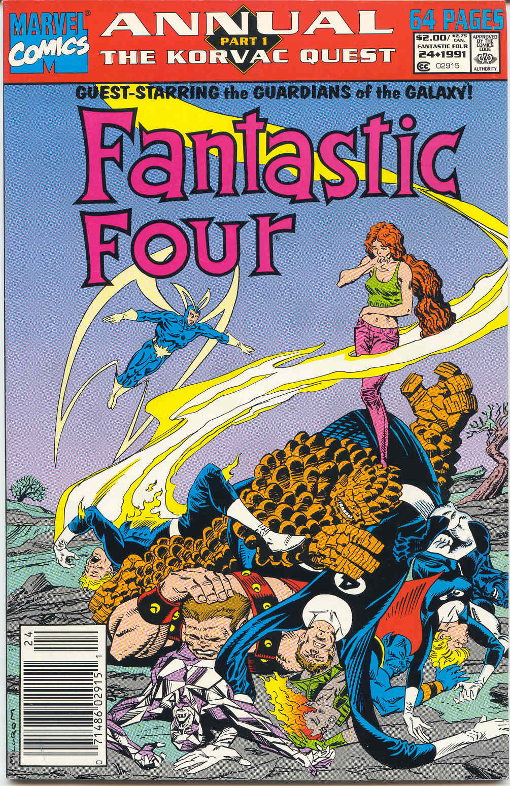 Read online Fantastic Four (1961) comic -  Issue # _Annual 24 - 1