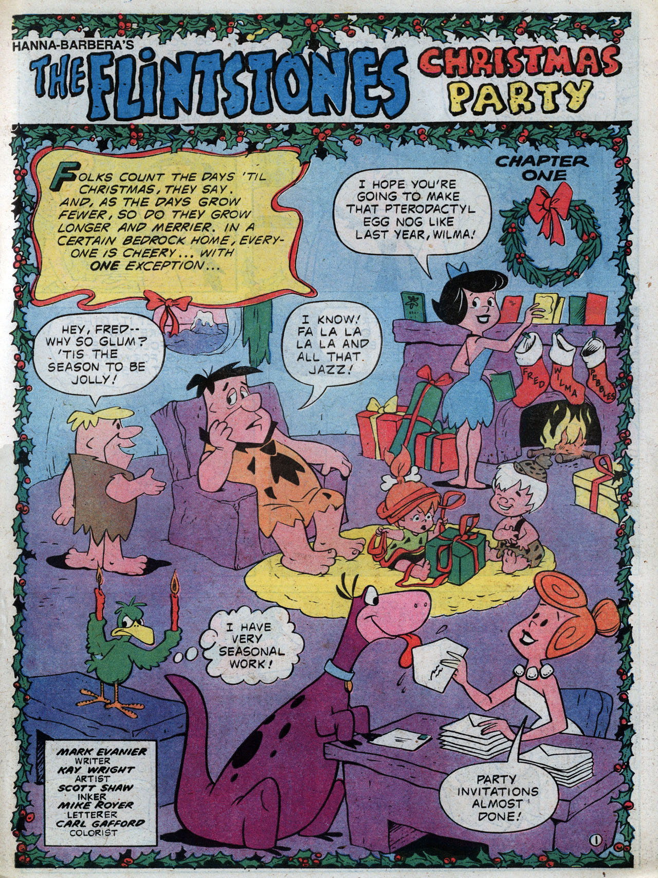 Read online The Flintstones Christmas Party comic -  Issue # Full - 3