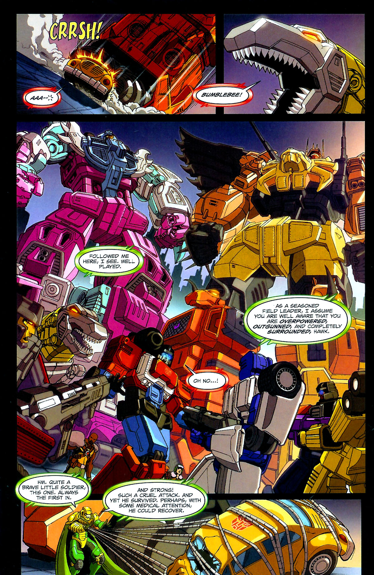 Read online G.I. Joe vs. The Transformers III: The Art of War comic -  Issue #3 - 13