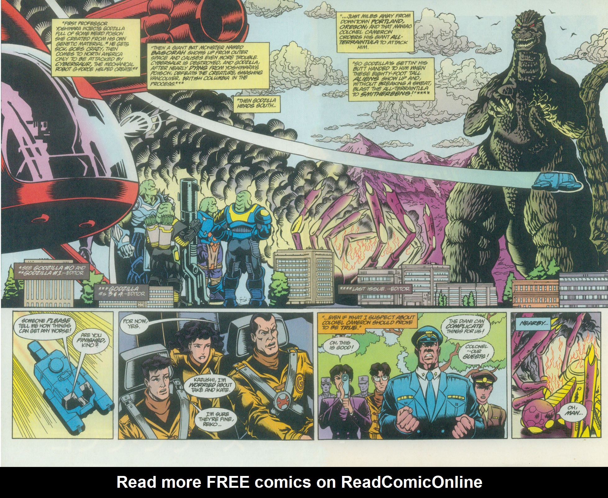 Read online Godzilla (1995) comic -  Issue #6 - 5